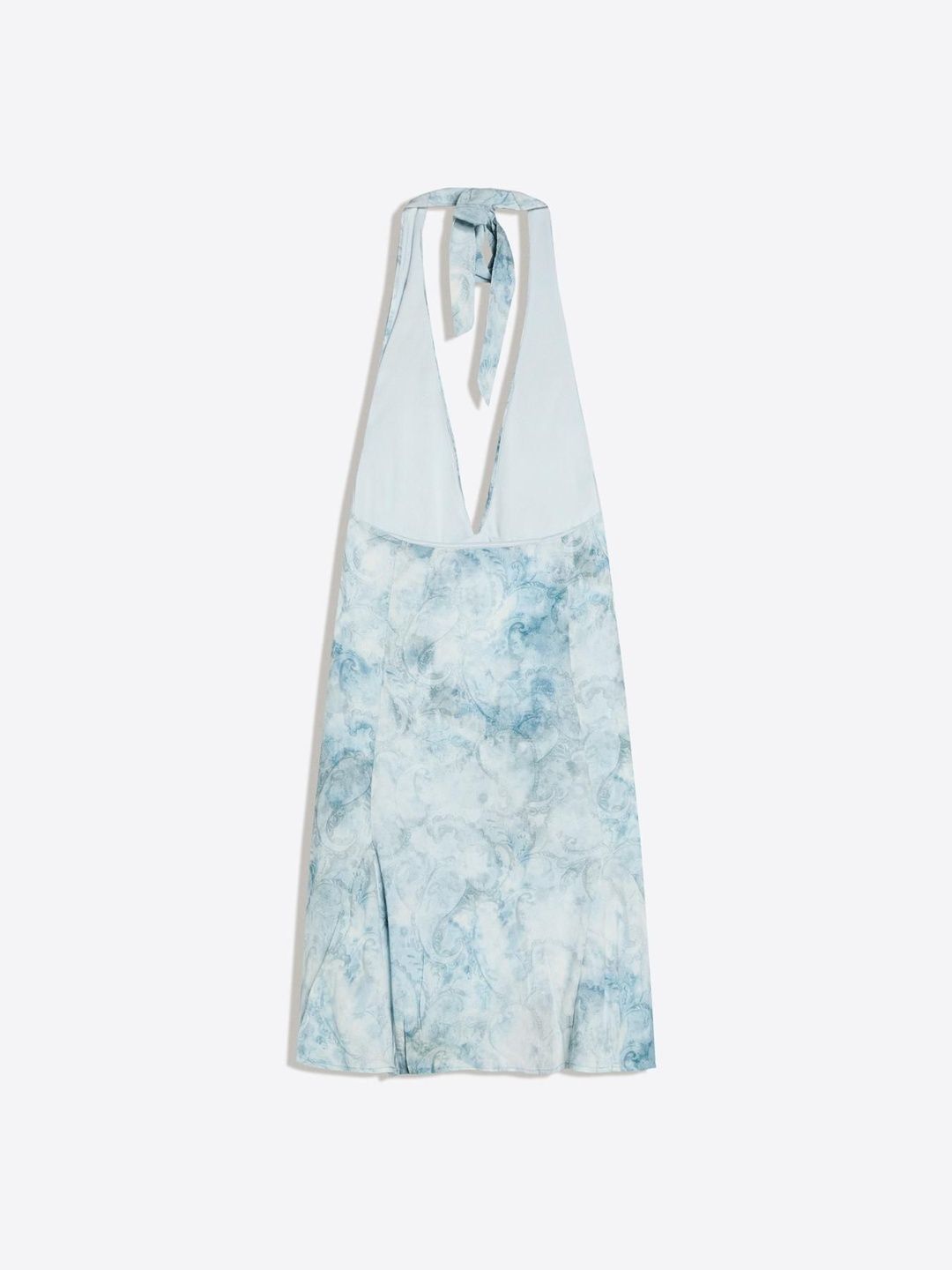 Mini Halter Print Dress