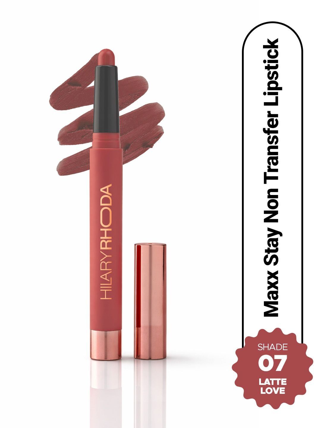 Buy Hilary Rhoda Maxx Stay Non Transfer Lip Crayon Lipstick -Cafe