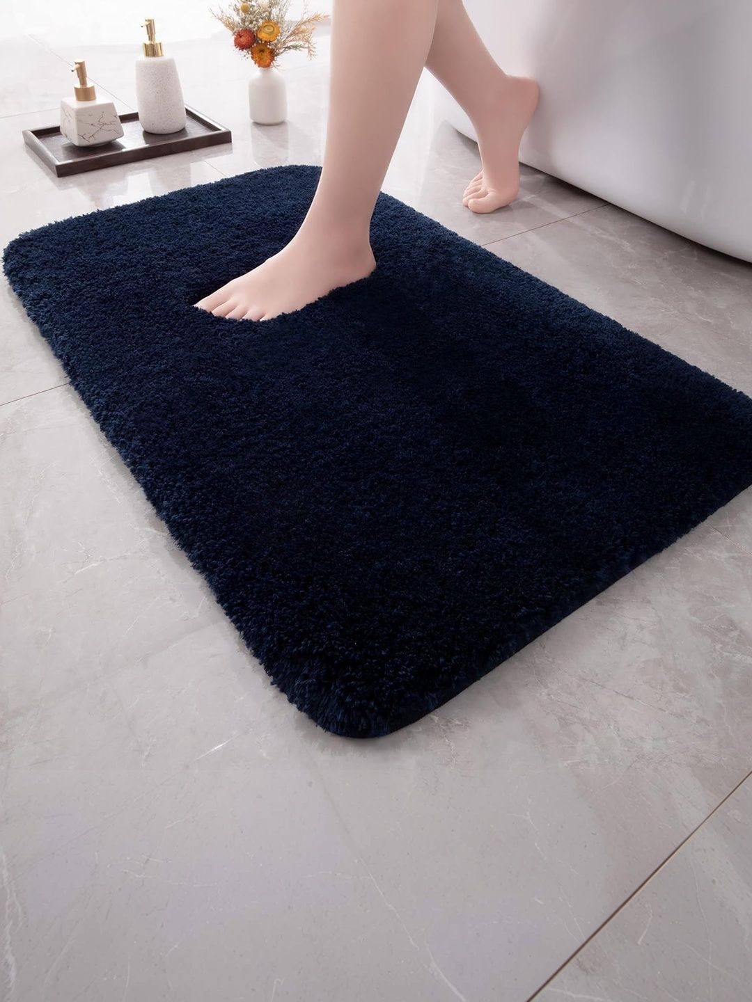Banchmark Home Furnishings Black Anti-Skid Doormats