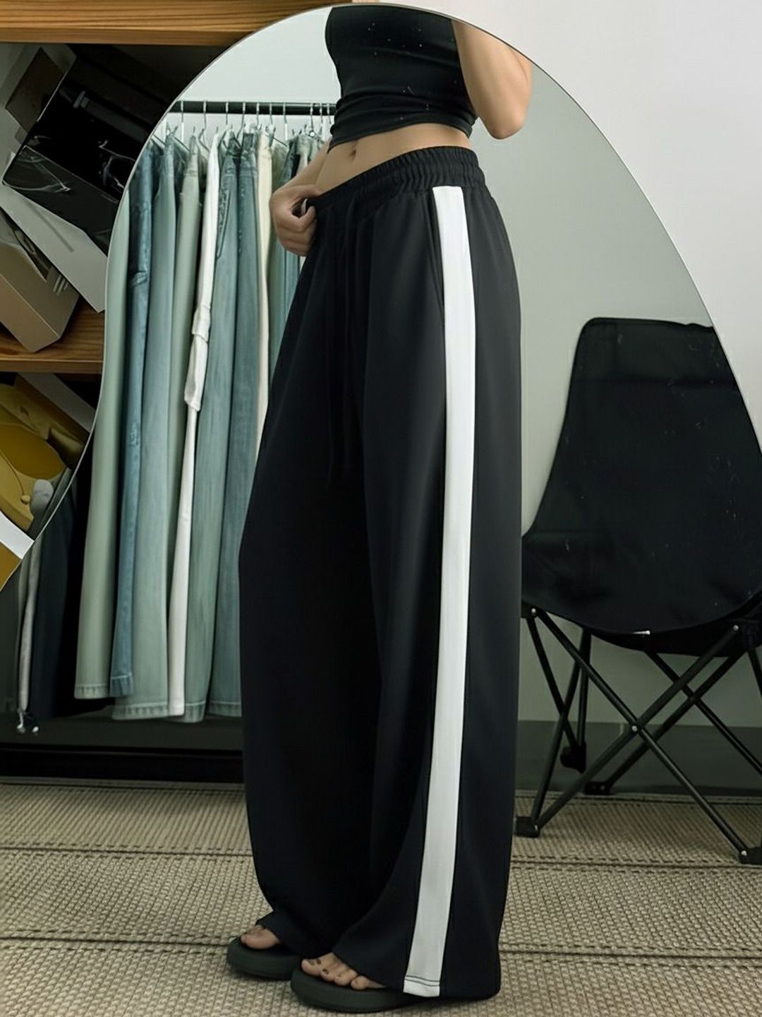 dockstreet Women Relaxed Fit Track Pants