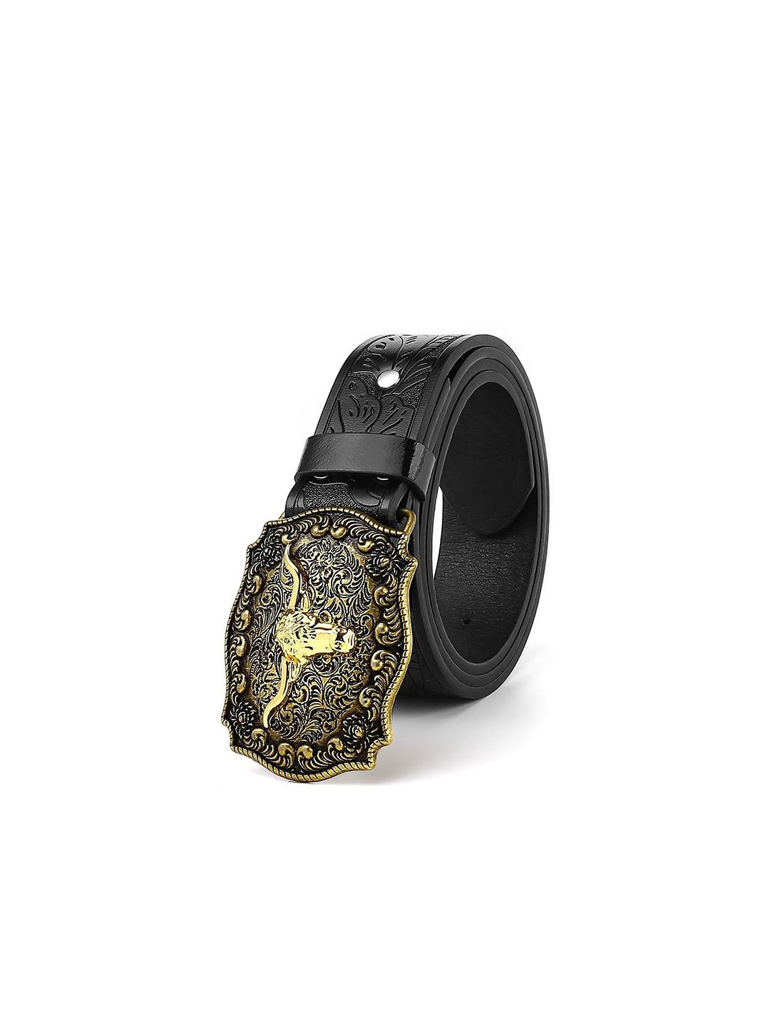 Gustave Men Western Cowboy Leather Belt