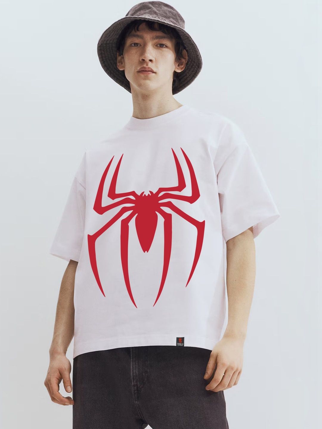 TOGS & TERRE Men Typography Printed Organic Cotton Blend T-shirt
