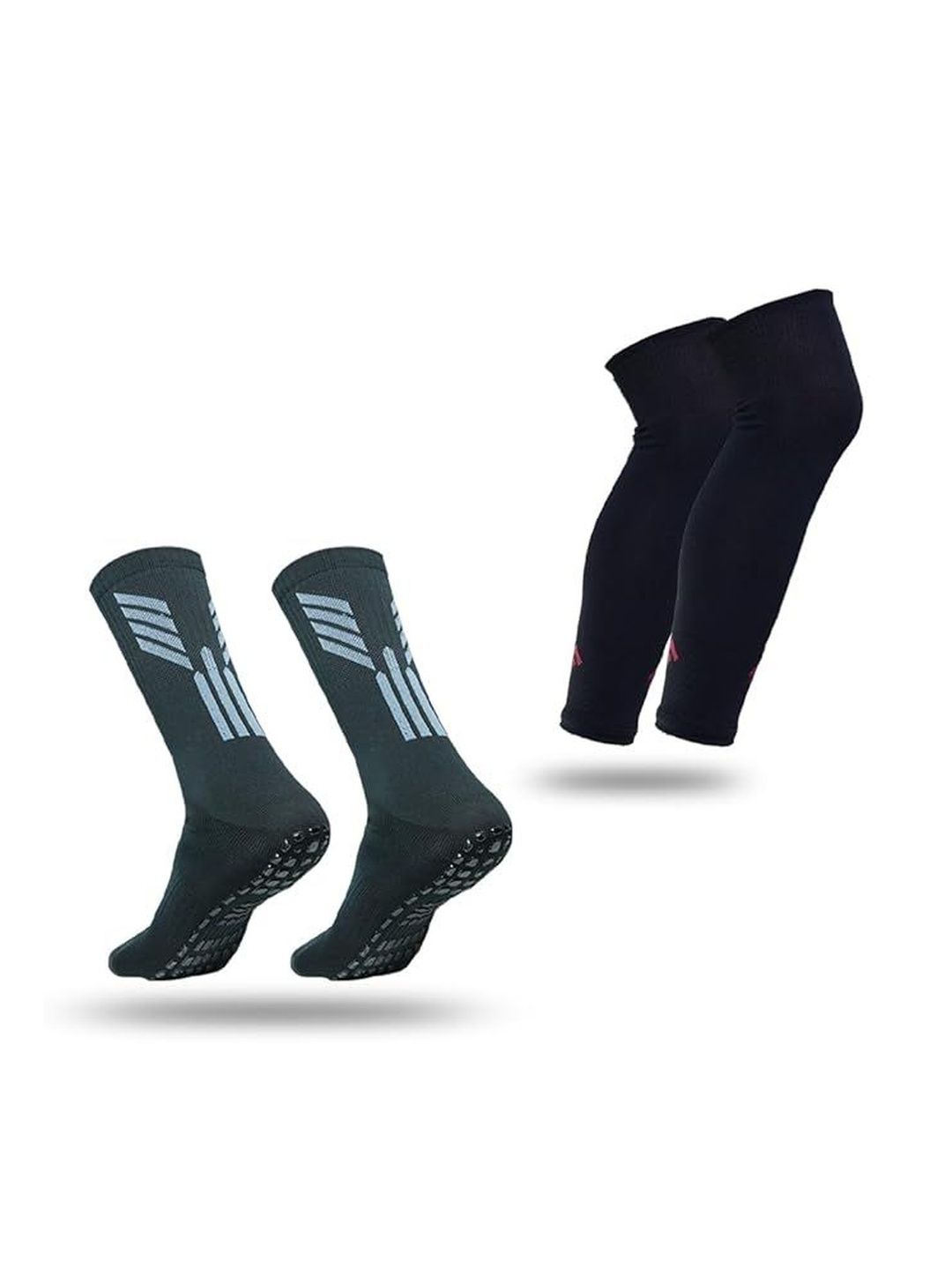 mizaki Men Pack of 4 Cotton Blend Assorted Calf Length Socks