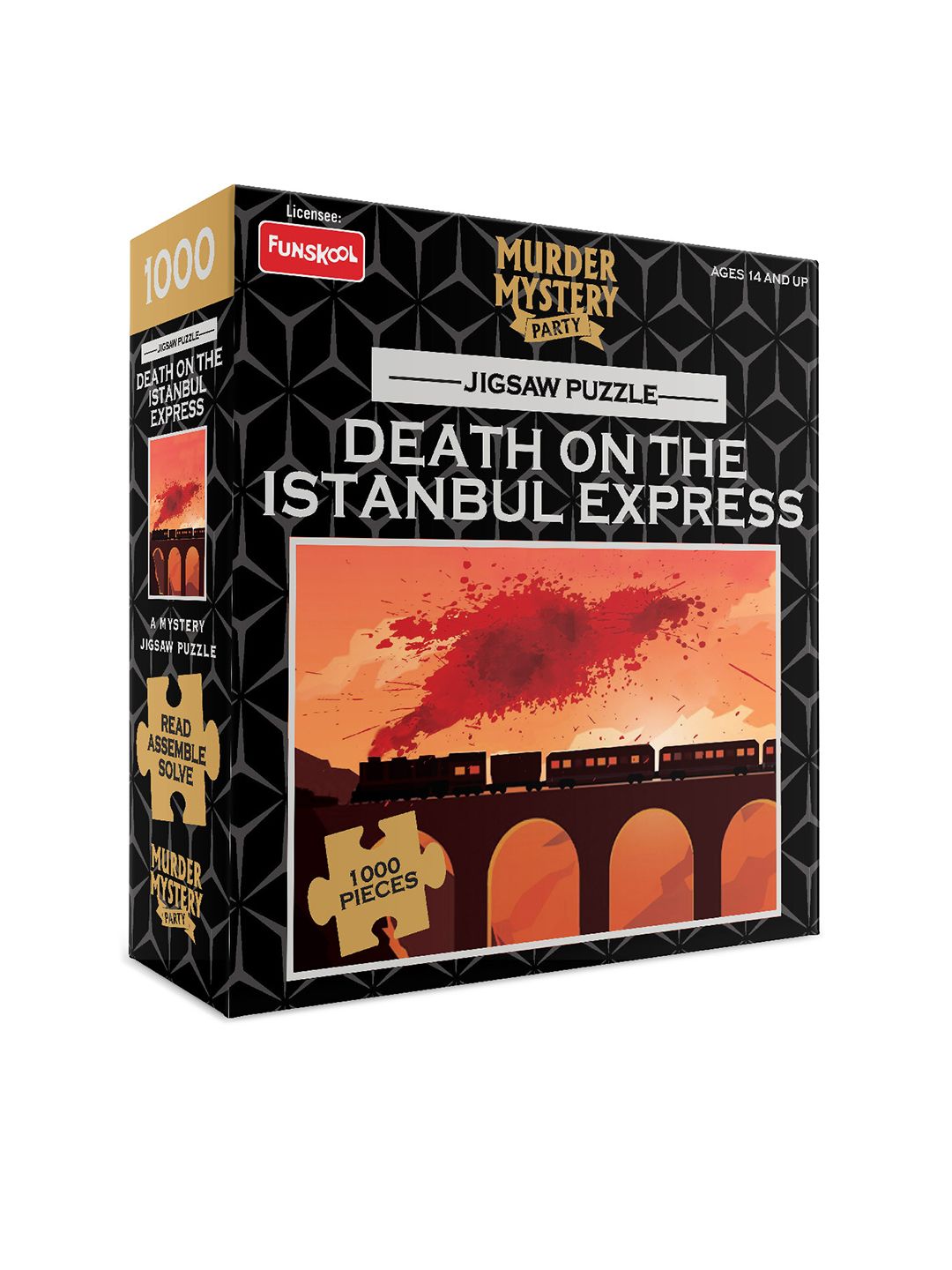 Funskool Death on the Istanbul Express 1000-Pcs Puzzle Game