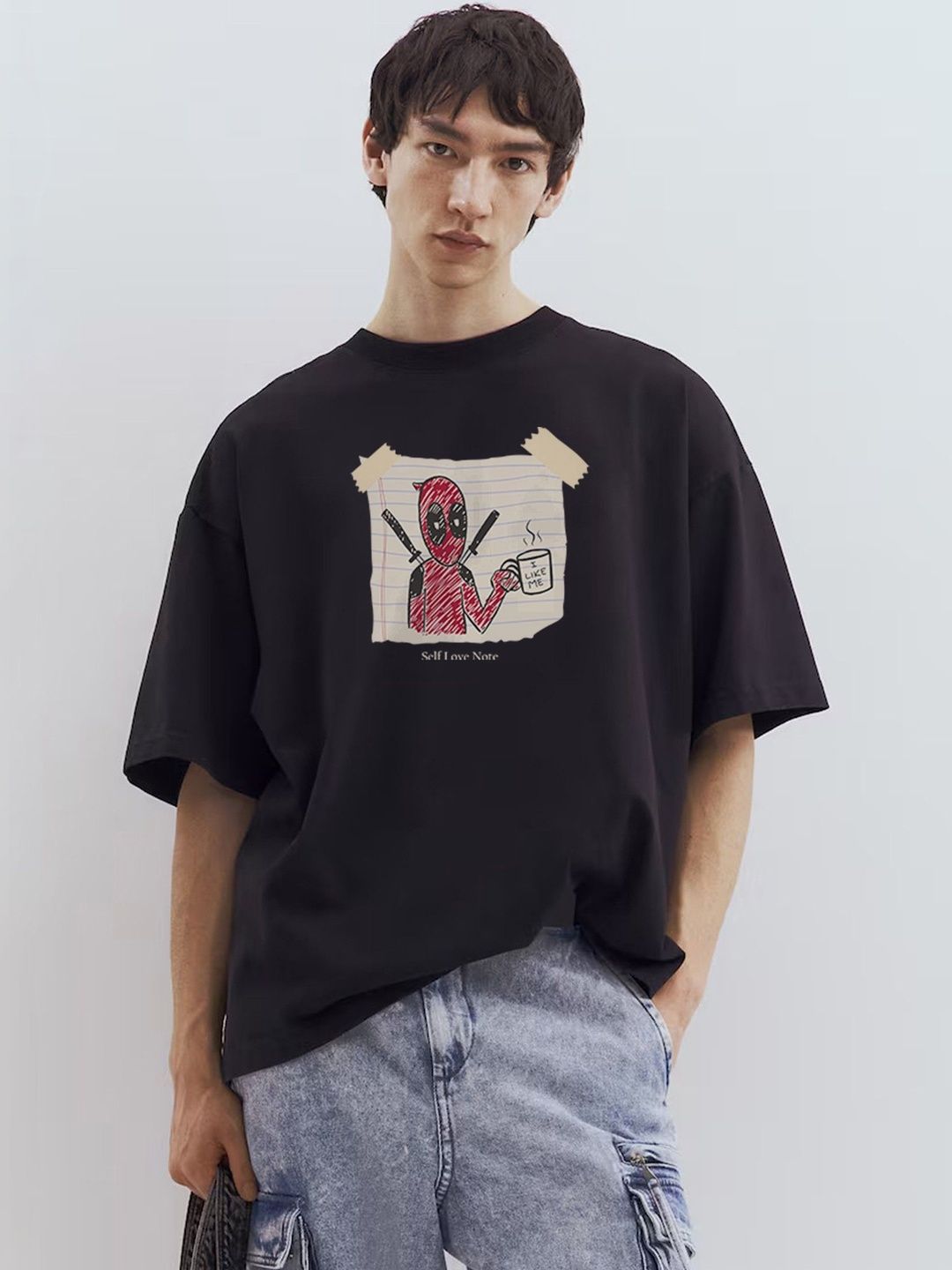 TOGS & TERRE Men Typography Printed Organic Cotton Blend T-shirt