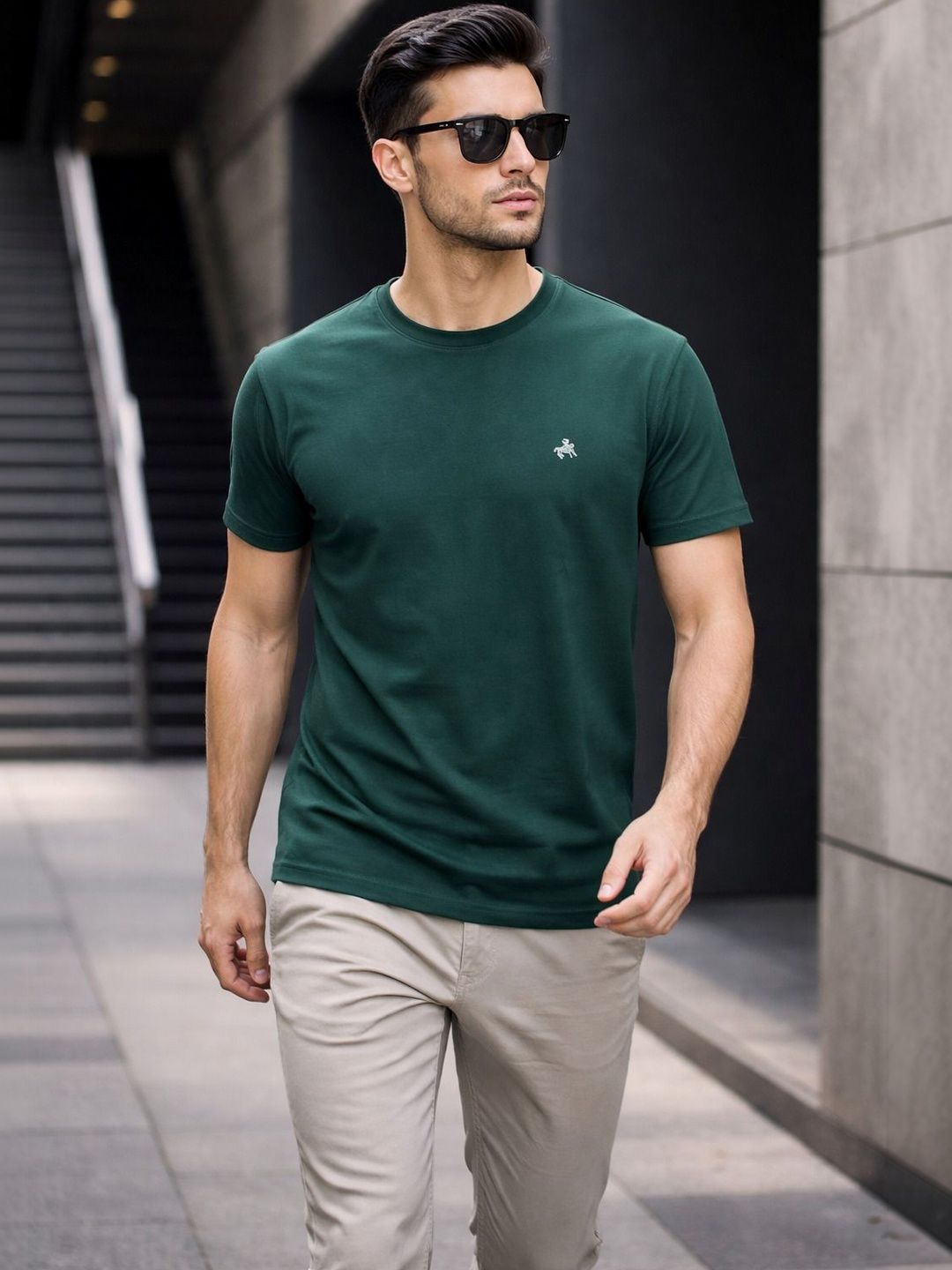 ROLLISTEAR Mens Round Neck Tshirts
