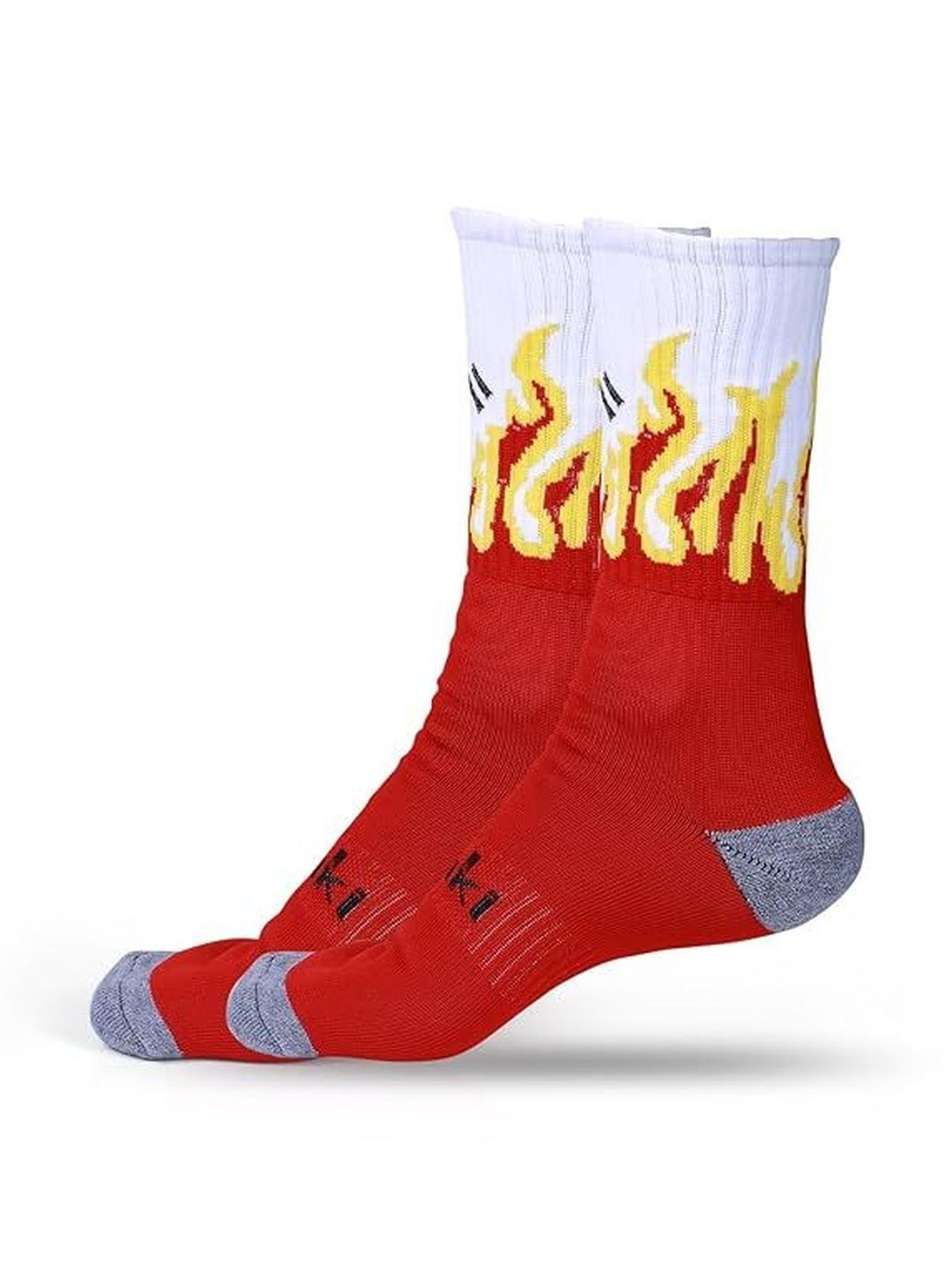 mizaki Men Pack of 2 Cotton Blend Assorted Calf Length Socks