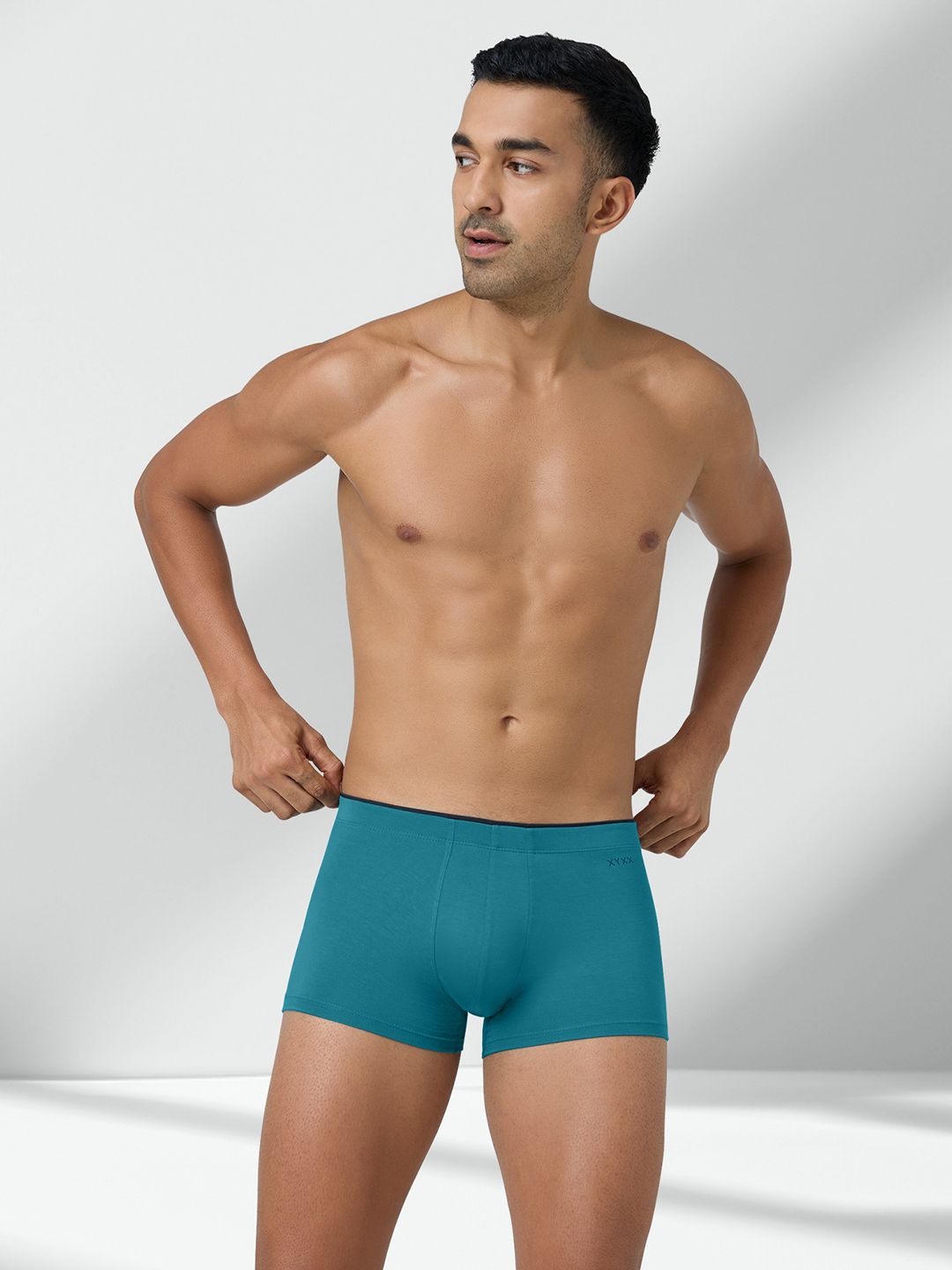 Buy XYXX Men Solid Pack Of 1 Uno IntelliSoft Micro Modal Trunk