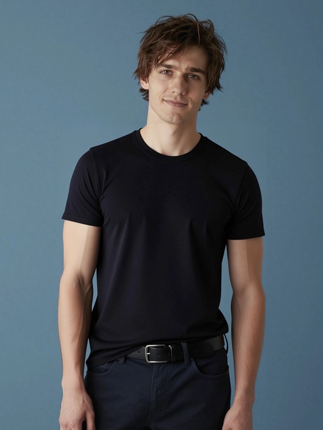 HERE&NOW Men Bio Finish T-shirt