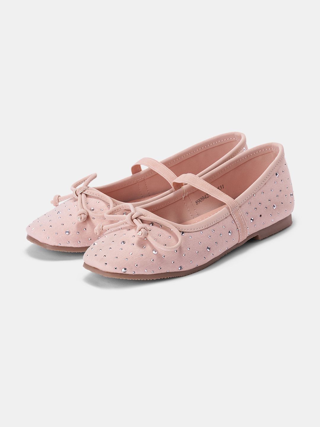 Pantaloons Junior Girls Embellished Party Fashion with Bows Flats