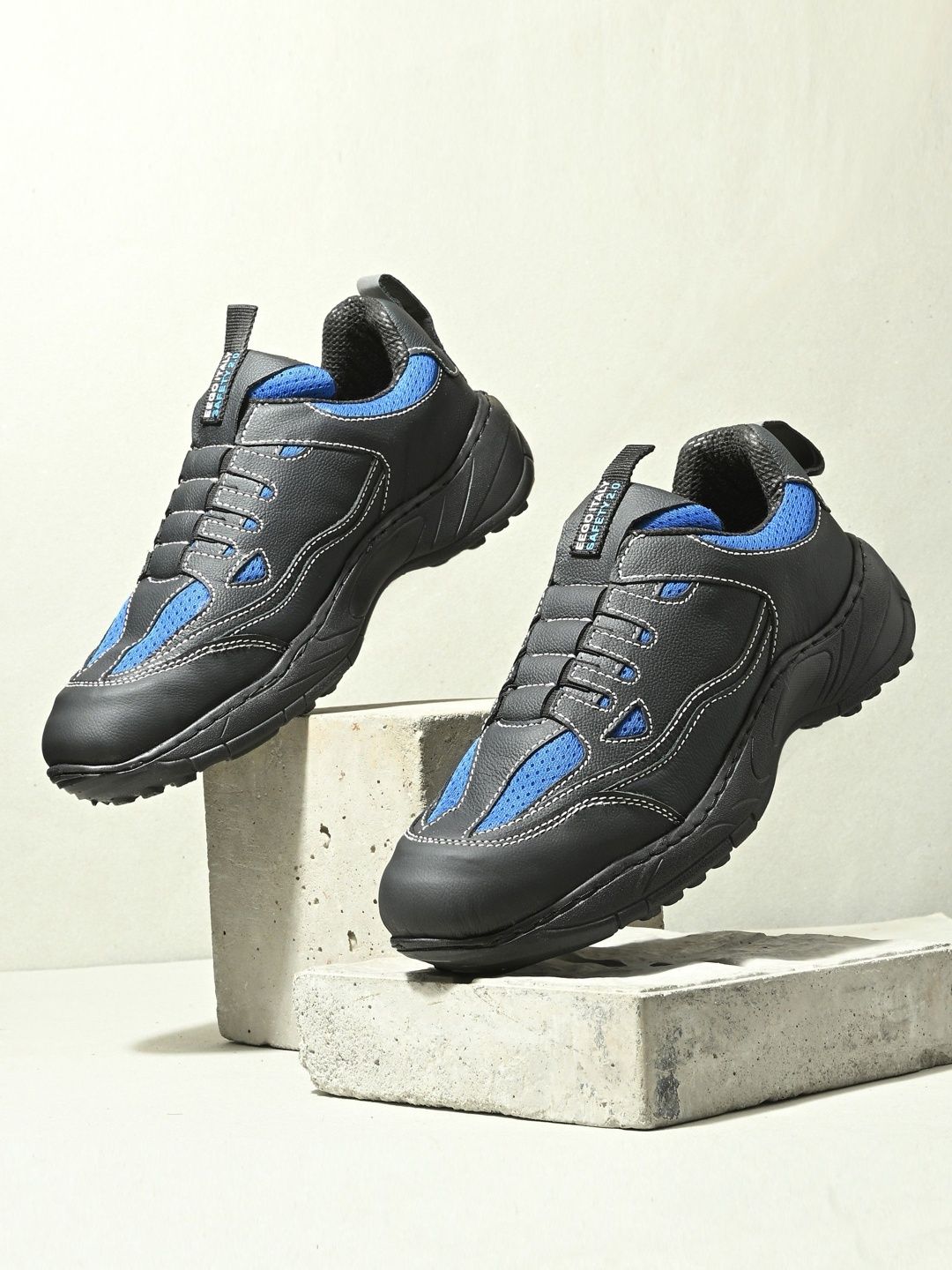 Eego Italy Men Leather Round Toe Sports Shoes