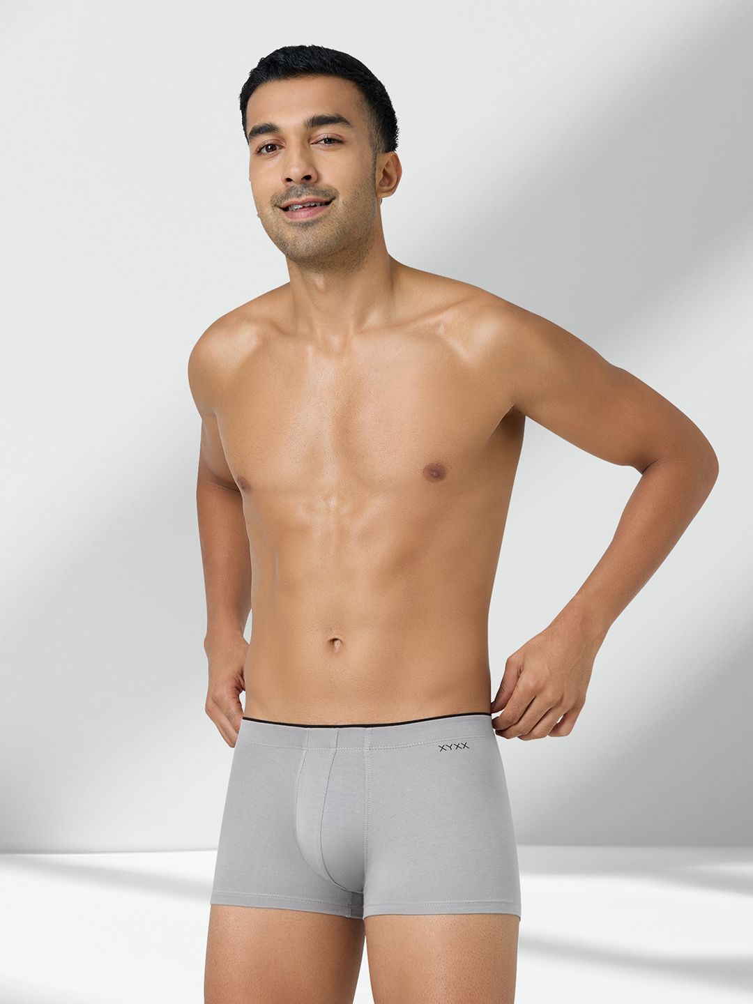 Buy XYXX Men Uno IntelliSoft Micro Modal Coral Trunk Trunks