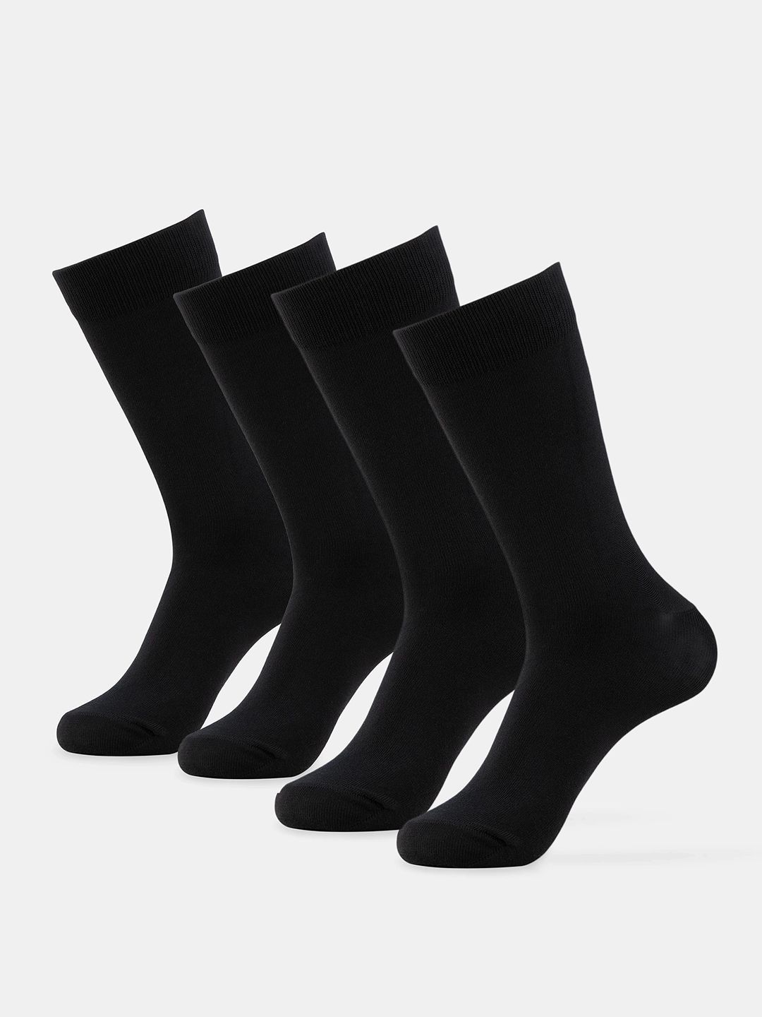 Jockey Men Pack of 2 Mercerized Cotton Crew Length Socks with StayFresh Treatment - 7192