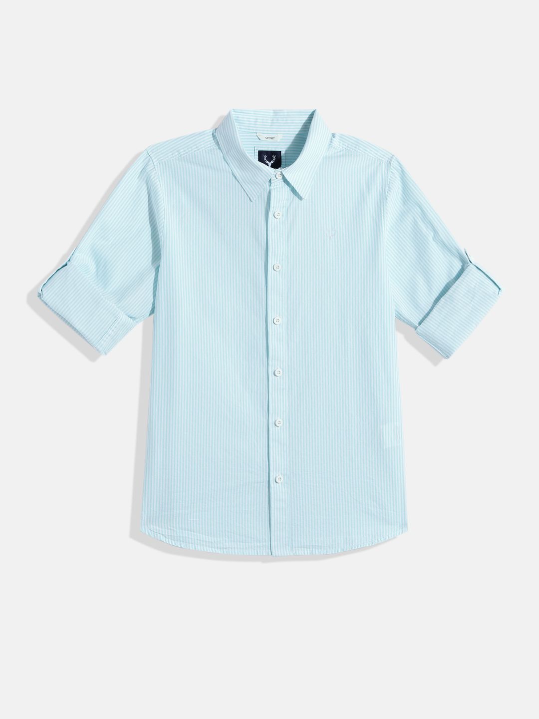 Allen Solly Junior Allen Solly Junior Boys Striped Pure Cotton Casual Shirt