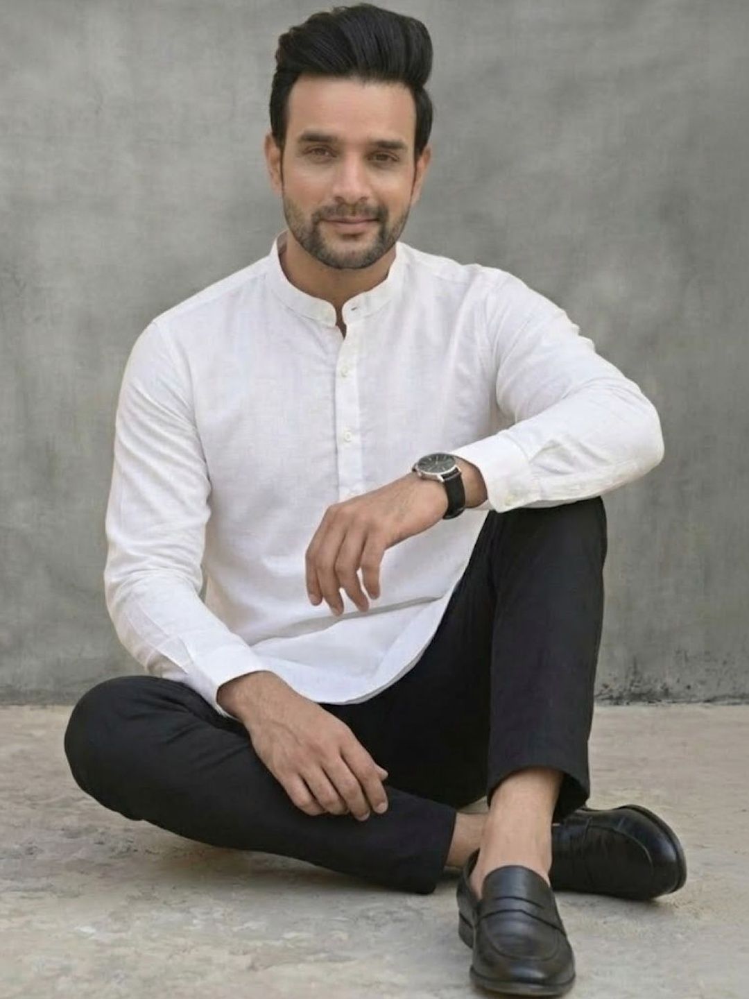 Anouk Rustic Pure Cotton A-Line Kurta