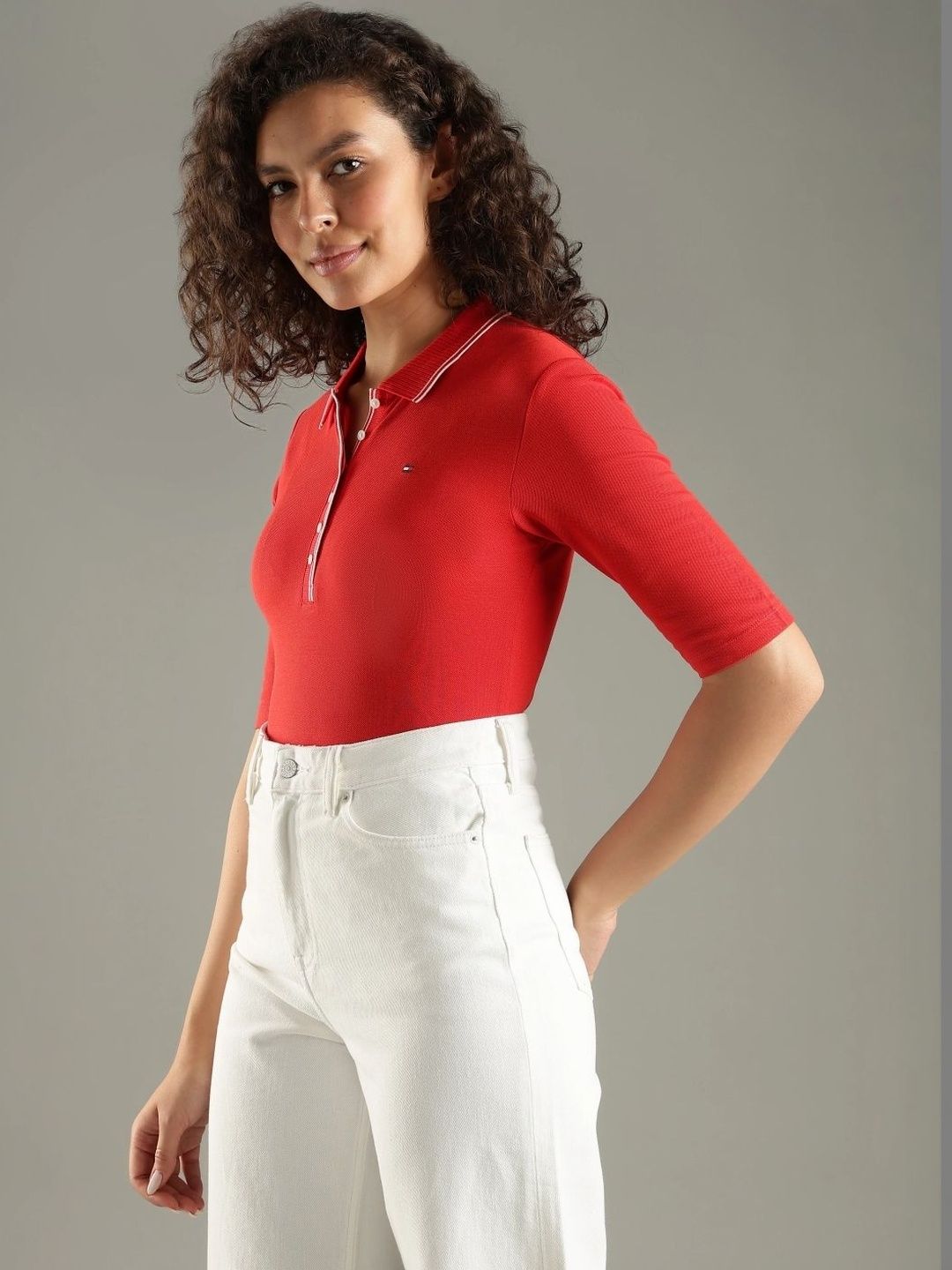 Polo Collar Slim Fit T-shirt