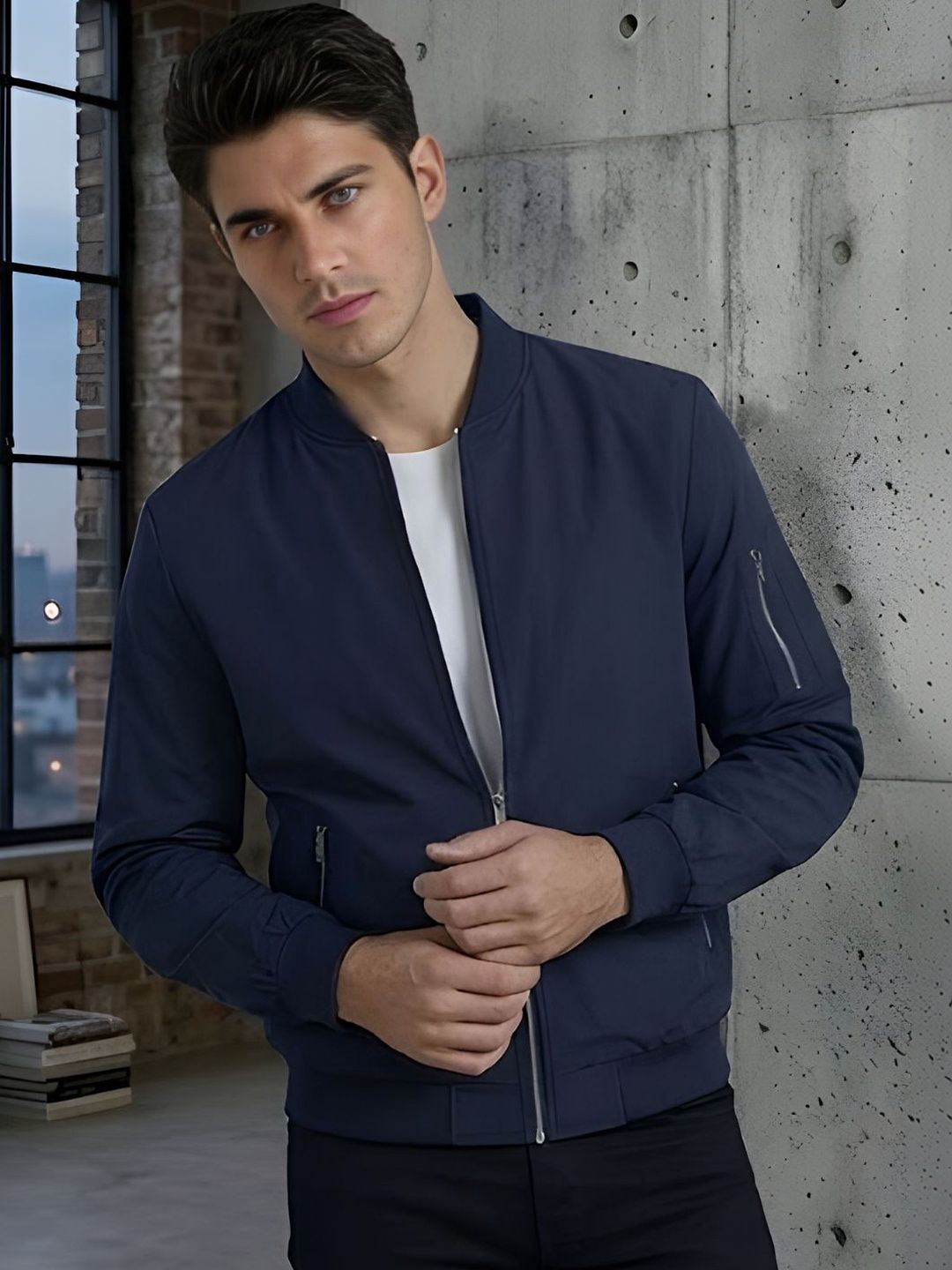 MIA FASHION Men Bomber Jacket