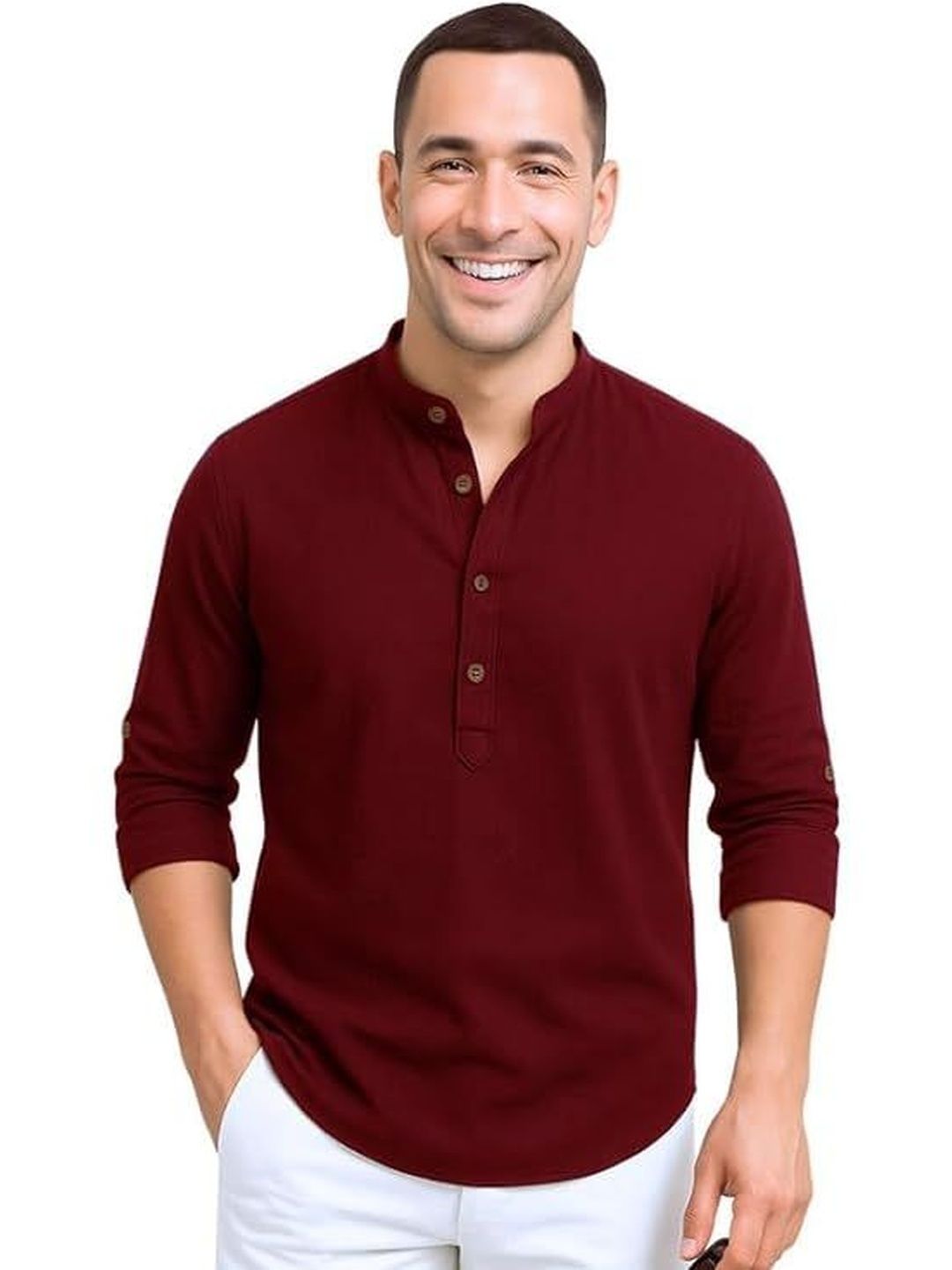 Deelmo Regular Fit Thread Work Kurta