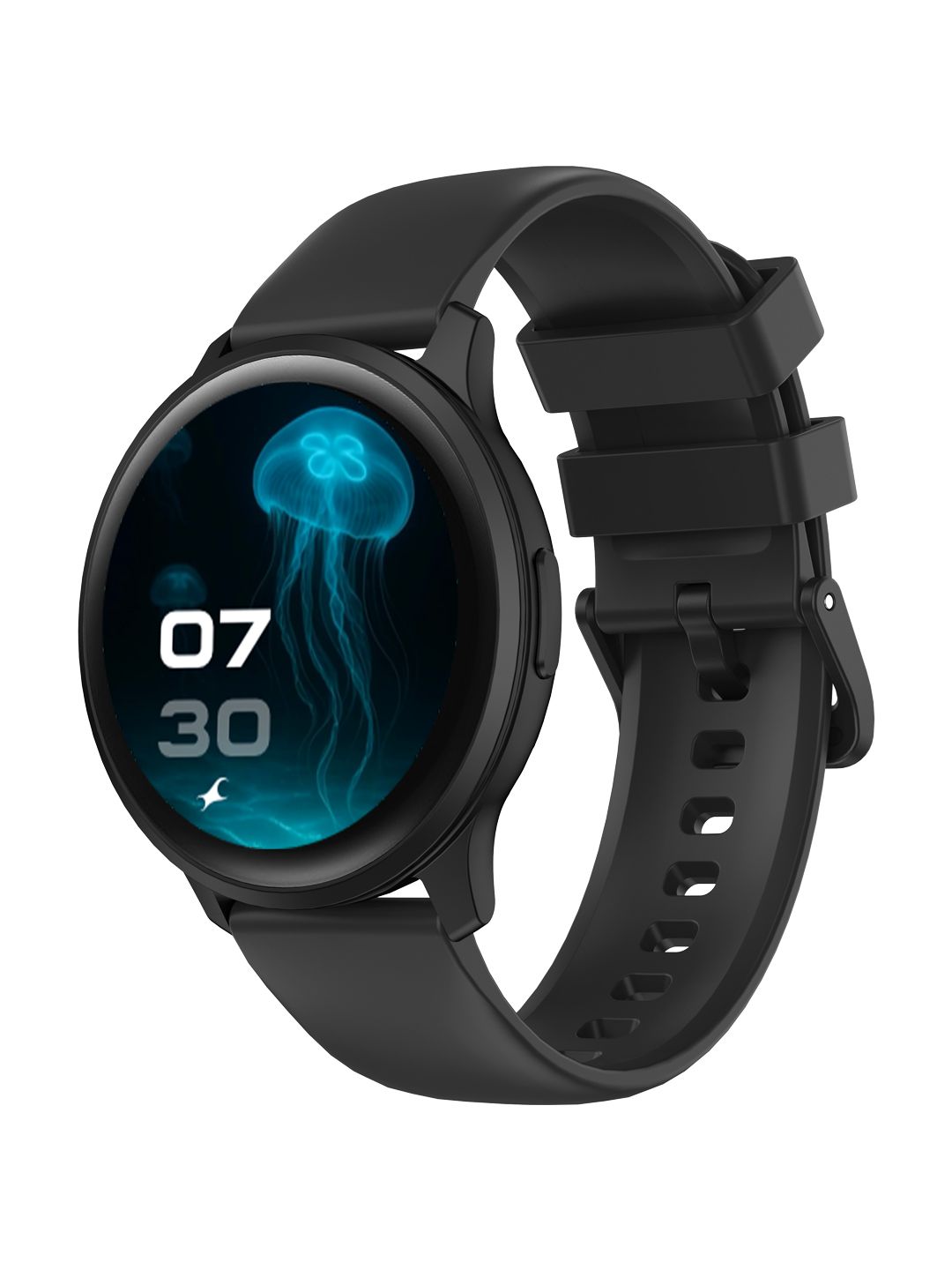 Fastrack Unisex Jupiter R3 1.38 TFT 2.5D Display Smartwatch - Black