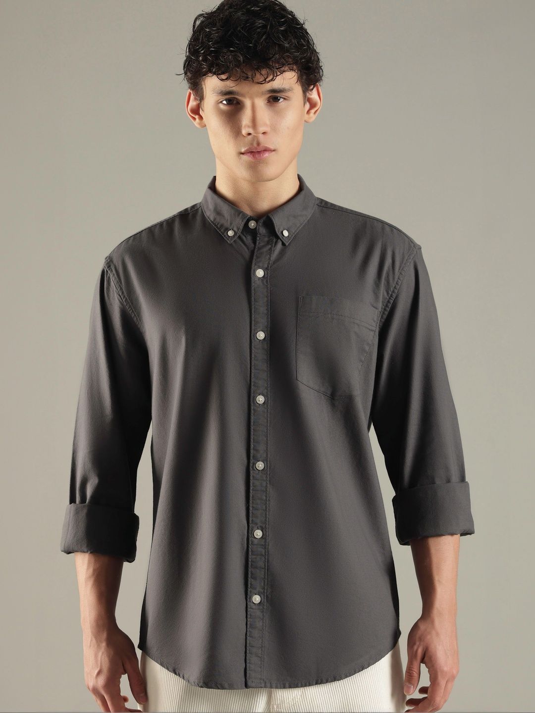 HERE&NOW Men Casual Shirt