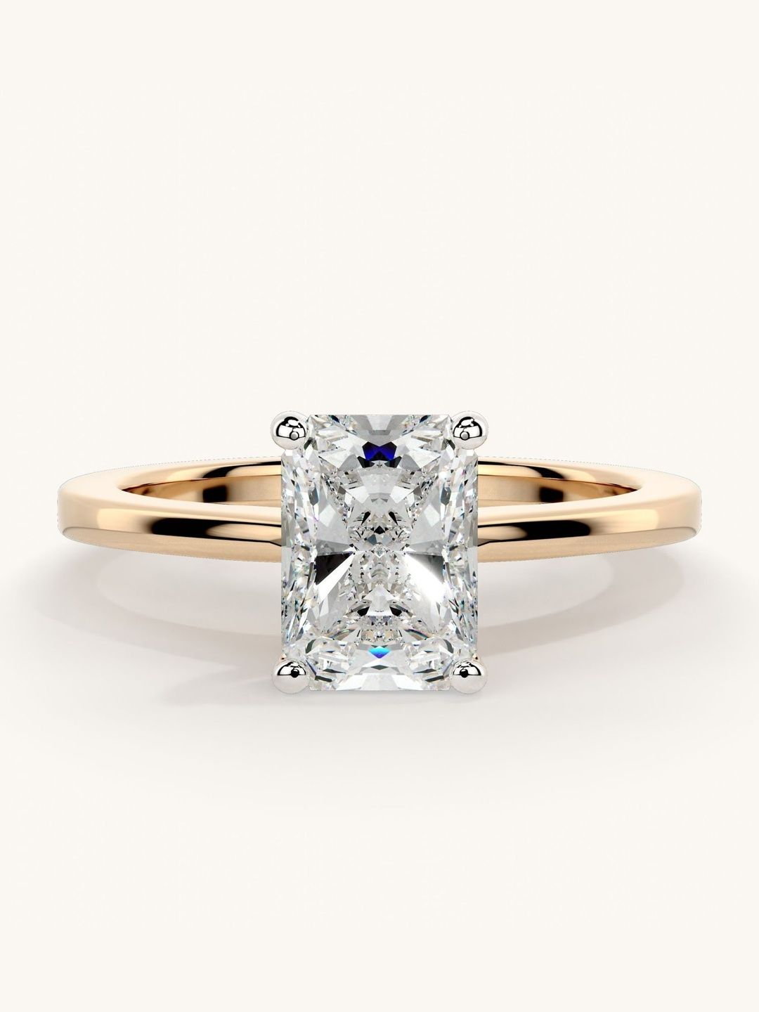 VALANOVA Sterling Silver Plated & Certified Lab Grown Diamond 1.00cts VSR0012ED100