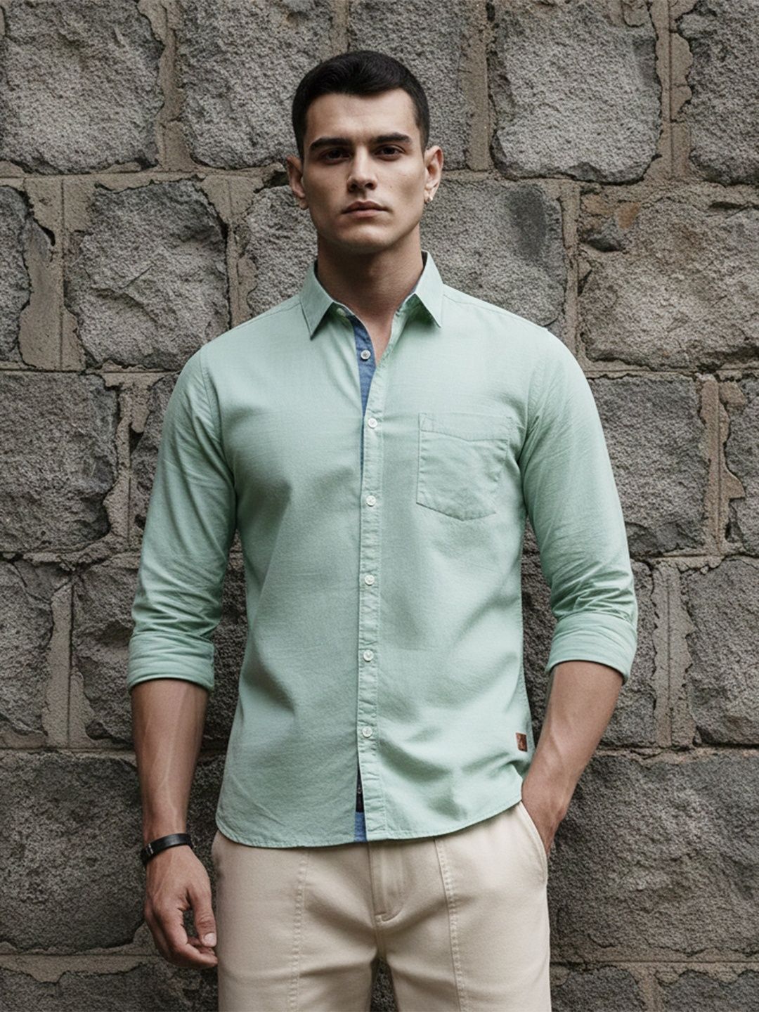 The Roadster Life Co. Pure Cotton Casual Shirt
