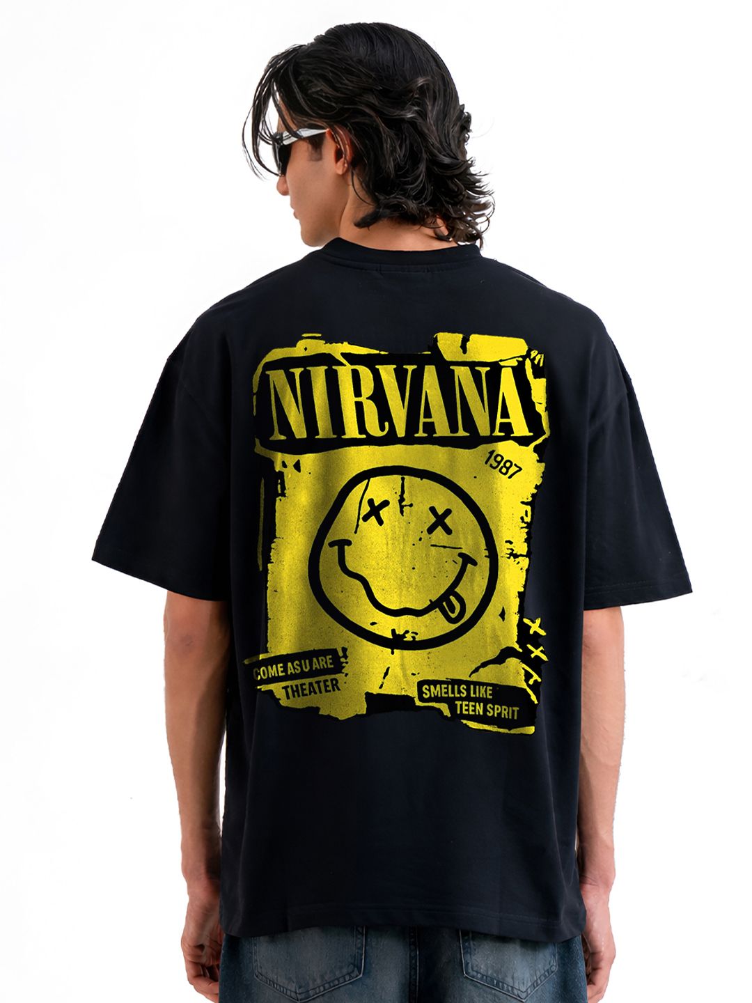 BDSQUARE Printed Cotton Oversized Tshirt