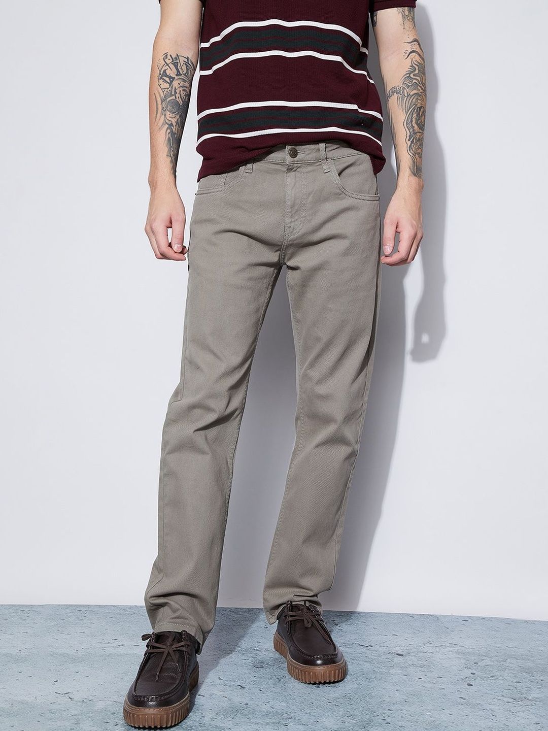 Fame Forever by Lifestyle Men Slim Fit Mid-Rise Jeans