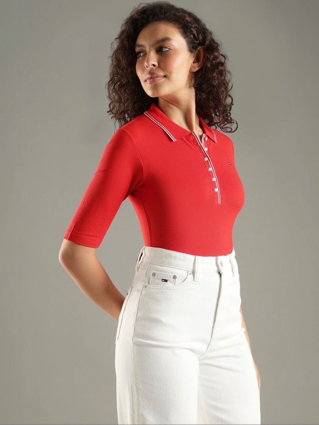 Polo Collar Slim Fit T-shirt