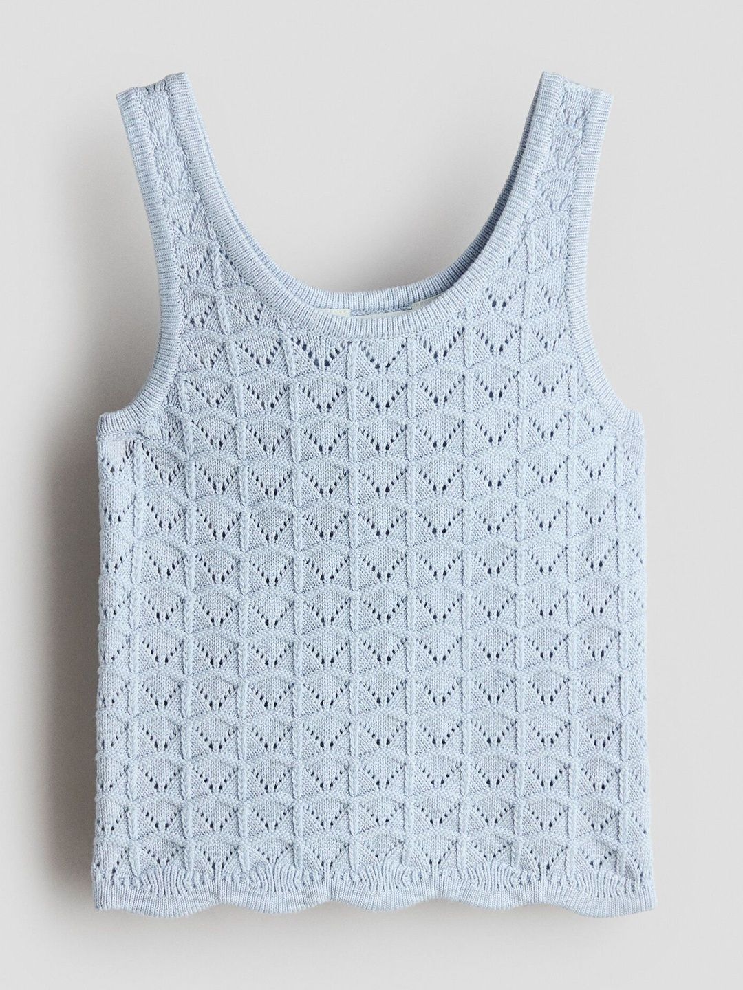 H&M H&M Pointelle-knit Vest Top