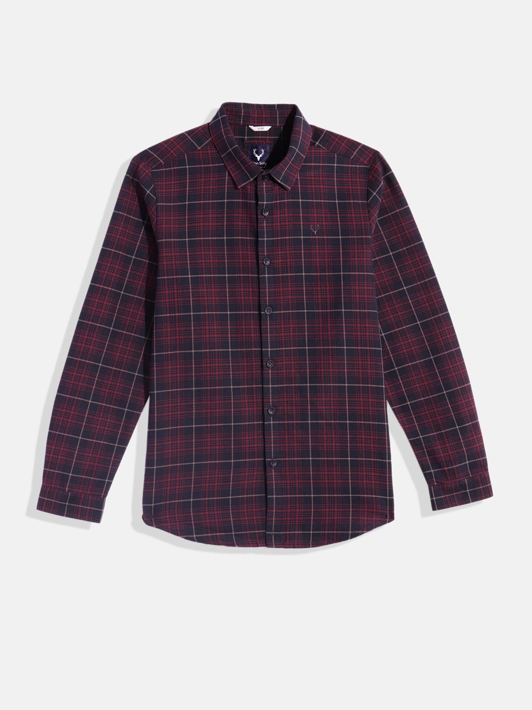 Allen Solly Junior Allen Solly Junior Boys Tartan Checked Pure Cotton Casual Shirt