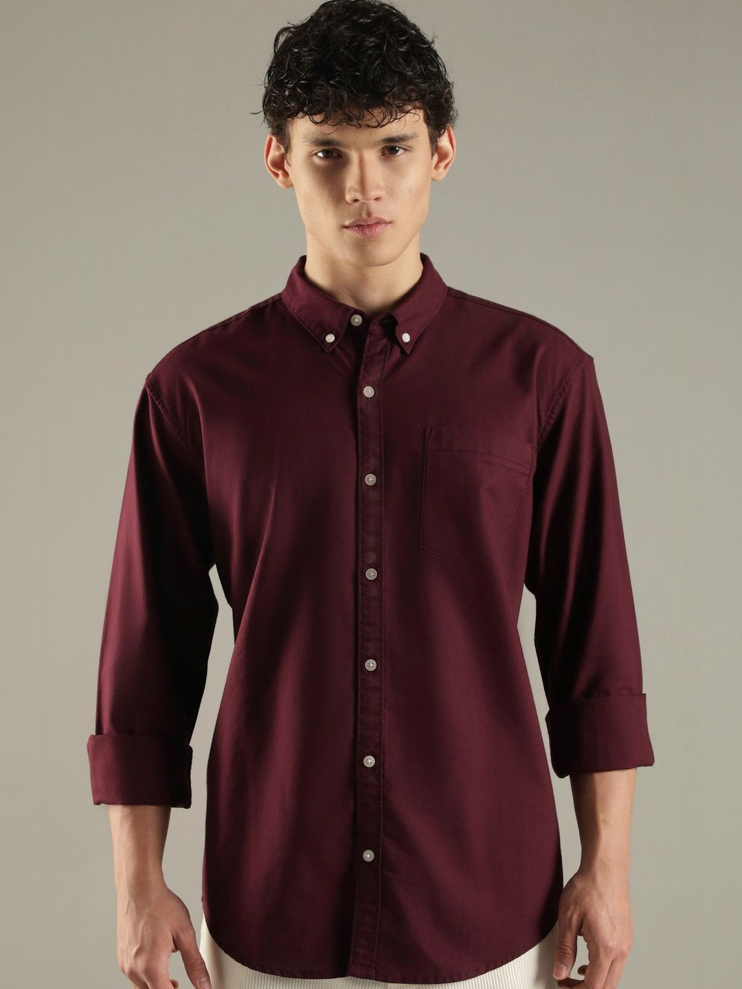 HERE&NOW Men Casual Shirt