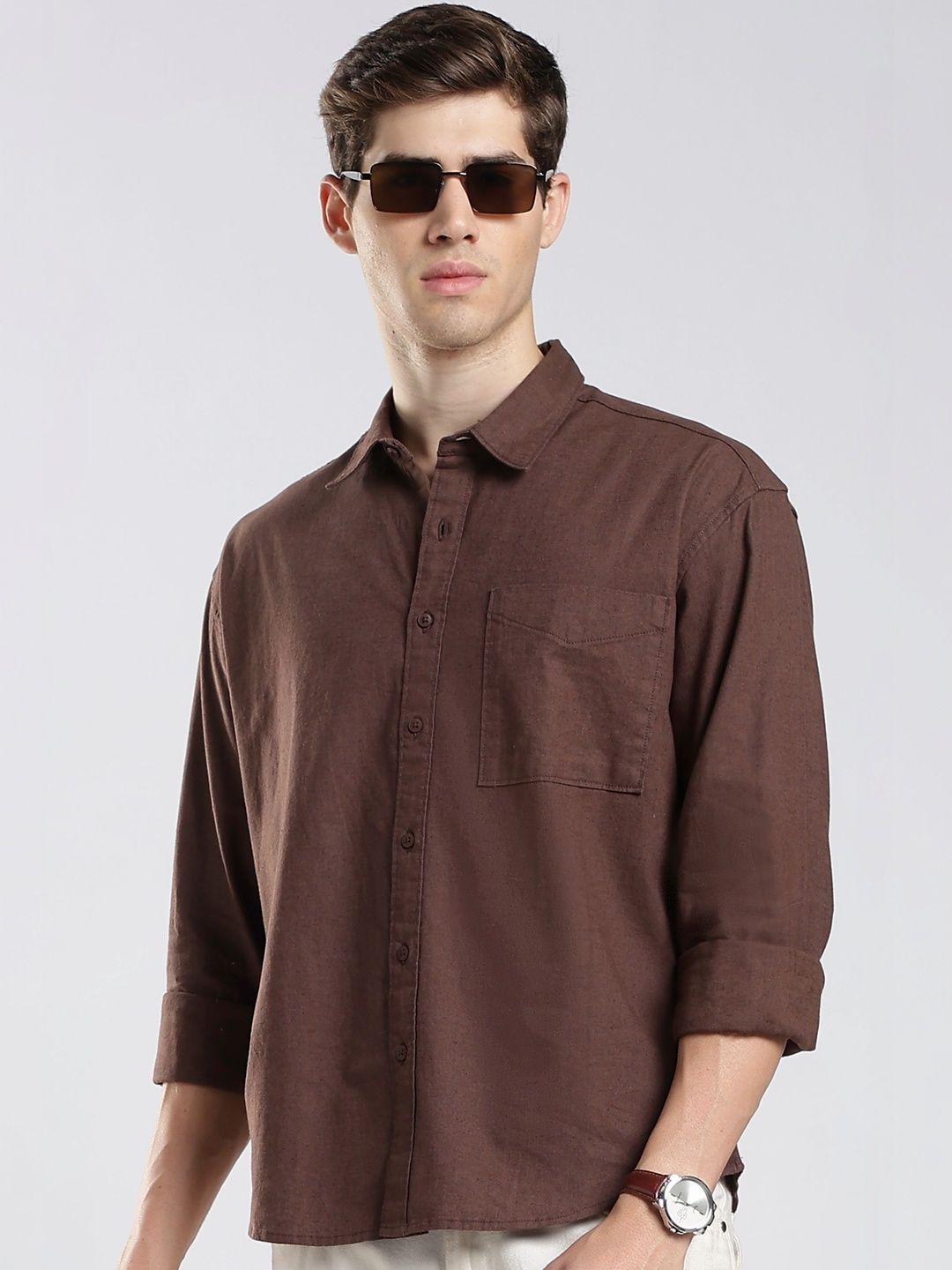HERE&NOW Men Casual Shirt