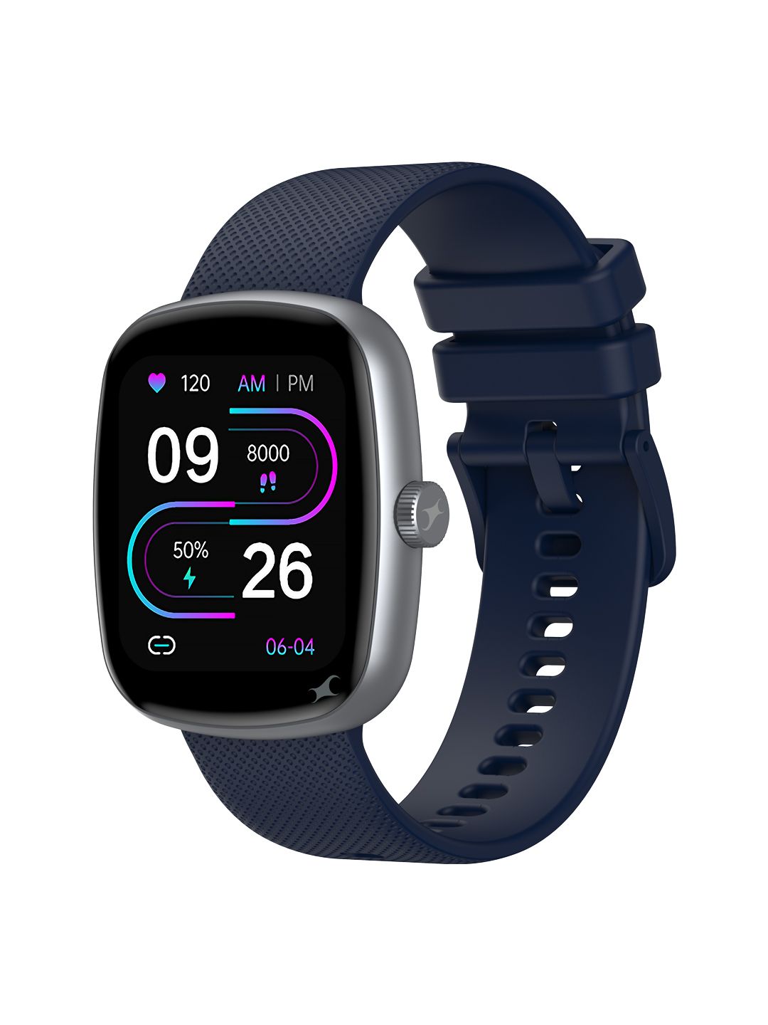 Fastrack Unisex Jupiter S3 1.83 TFT 2.5D Display Smartwatch - Blue