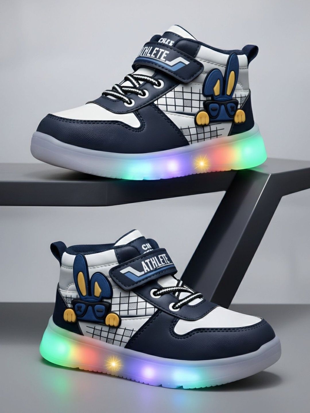 HOOH Now Comfort in Fashion Unisex Kids Colourblocked Sneakers