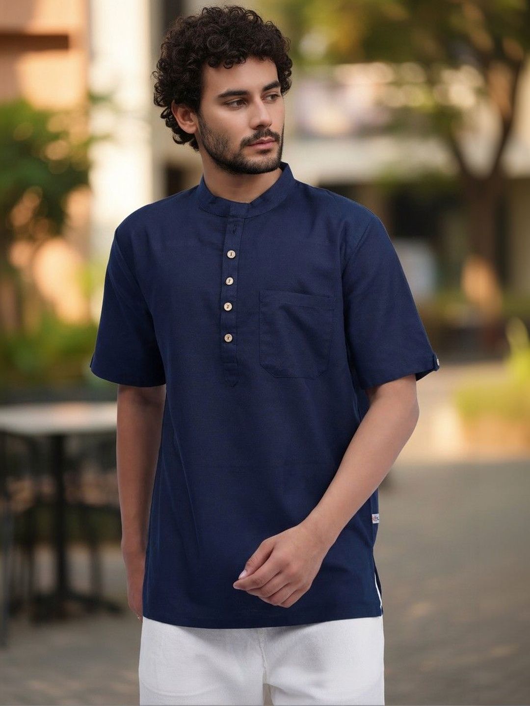 Cot'N Soft Men Thread Work Kurta