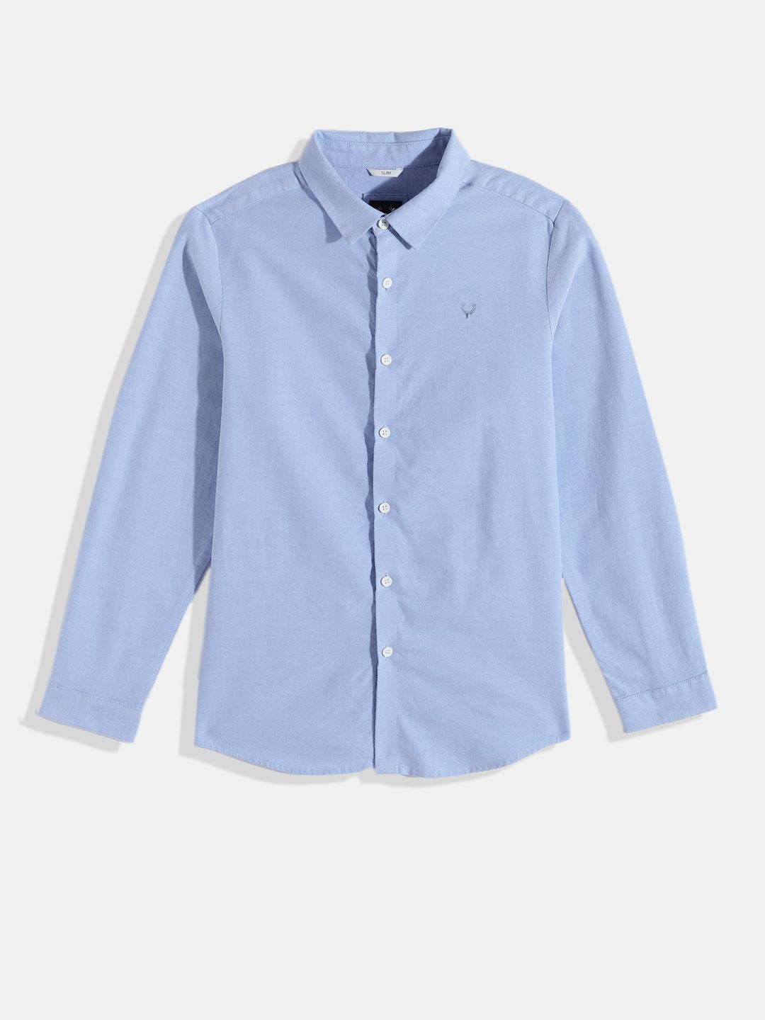Allen Solly Junior Boys Slim Fit Pure Cotton Casual Shirt
