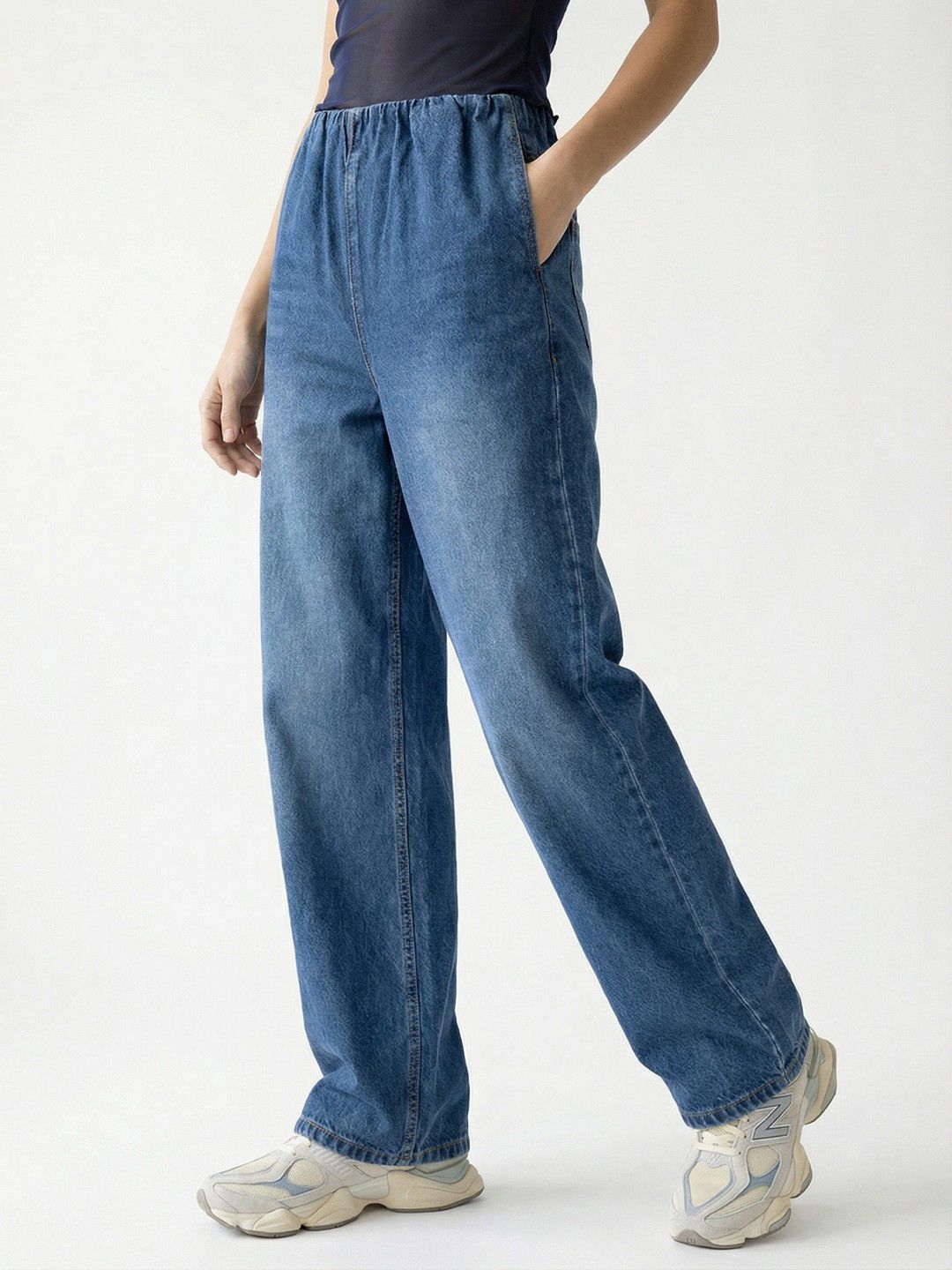 Buy glitchez Women Light Fade Baggy Jeans - Jeans for Women