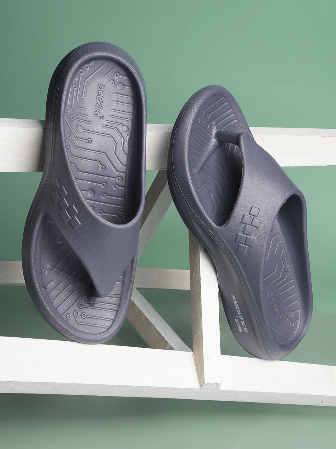 Action EVA Flotter Men Rubber Thong Flip-Flops