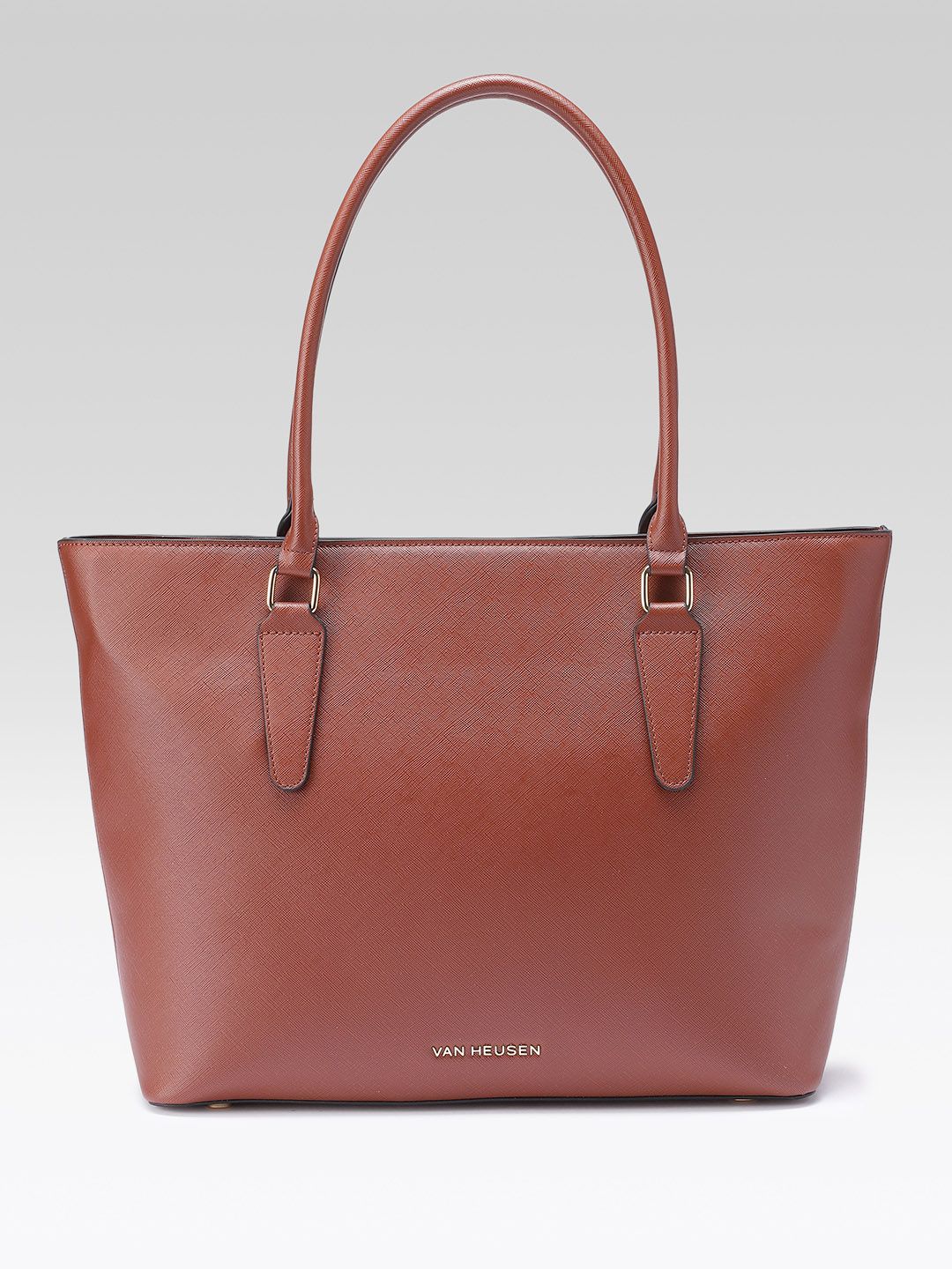 Van Heusen Textured Structured Laptop Bag