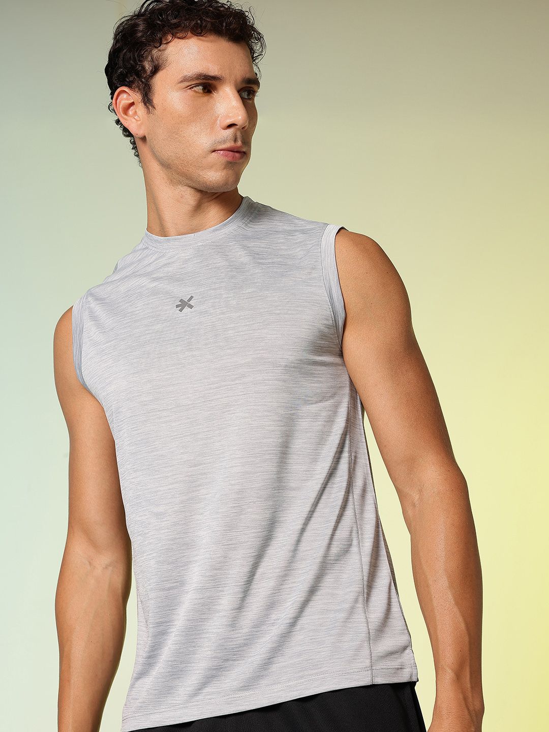 HRX by Hrithik Roshan Brand Logo Printed Rapid-Dry Running T-shirt