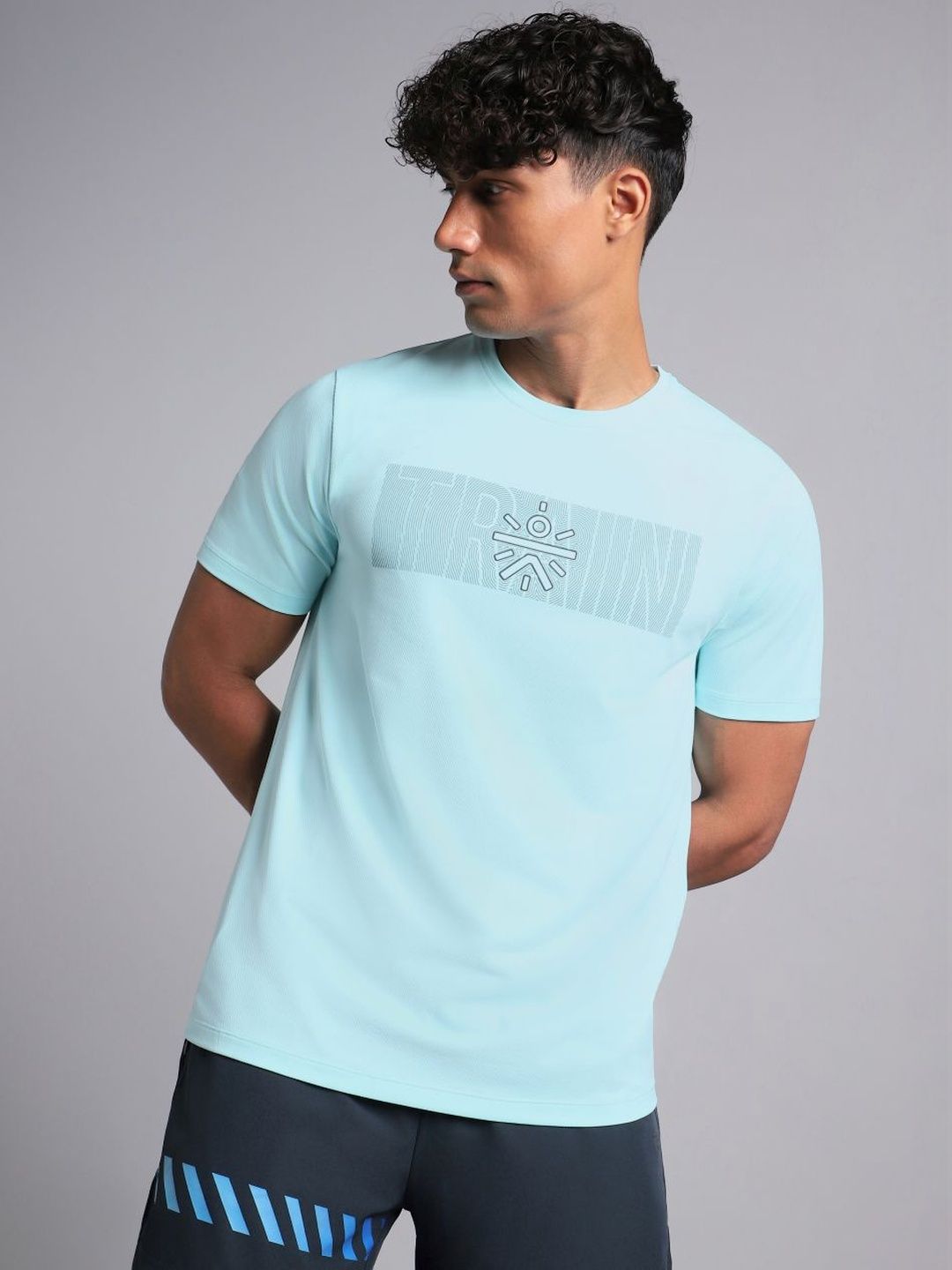 CULT Blue Train Graphic Tshirts