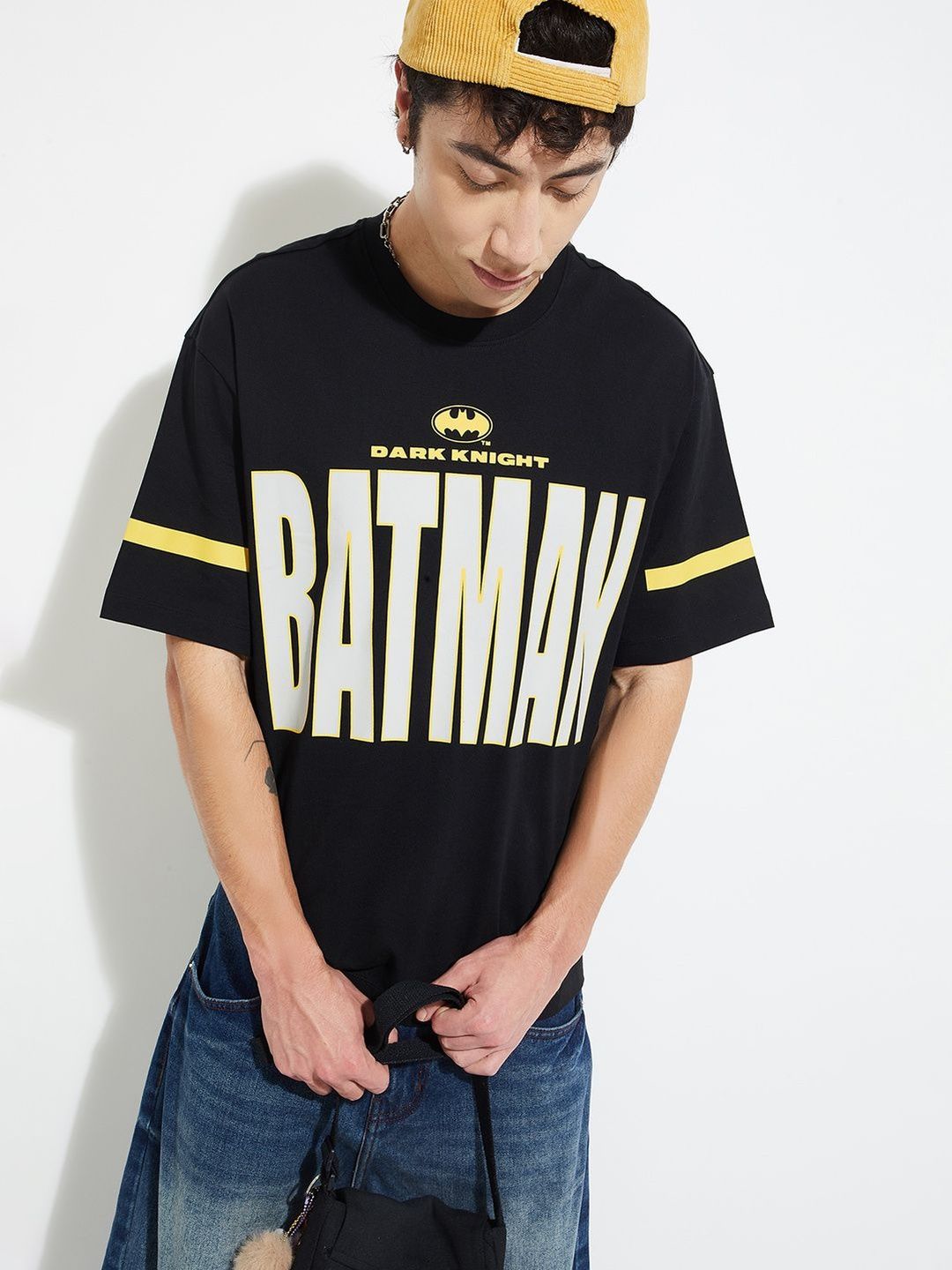 max Men Batman Printed T-shirt