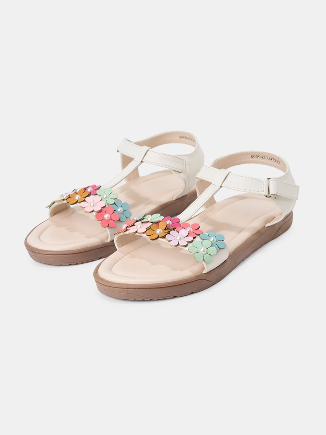 Pantaloons Junior Girls PU Comfort Sandals