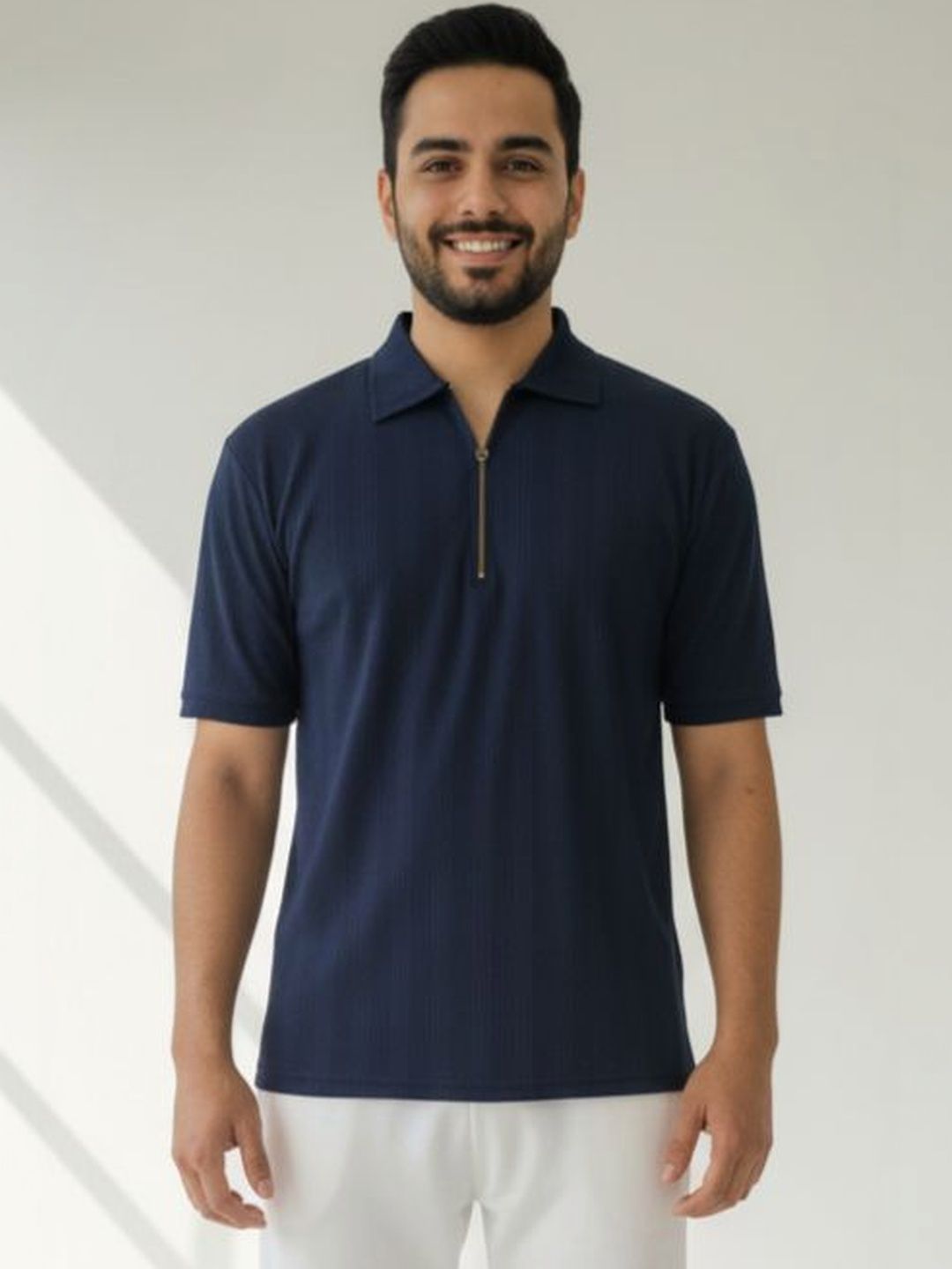 Dollar Men Polo Collar T-shirt