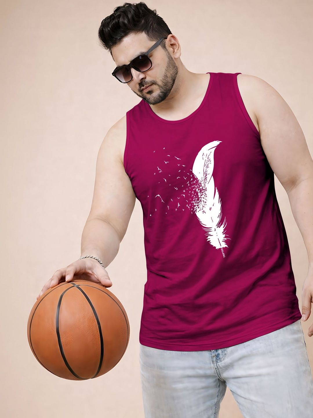 Triptee Printed Cotton Tank