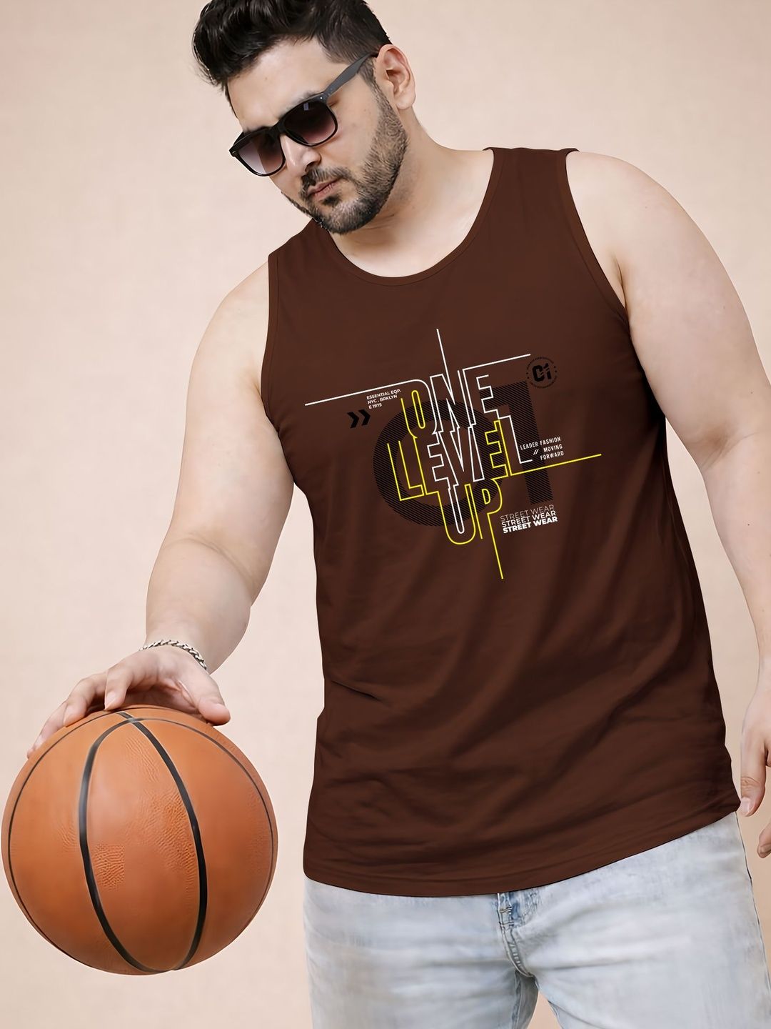 Triptee Printed Cotton Tank
