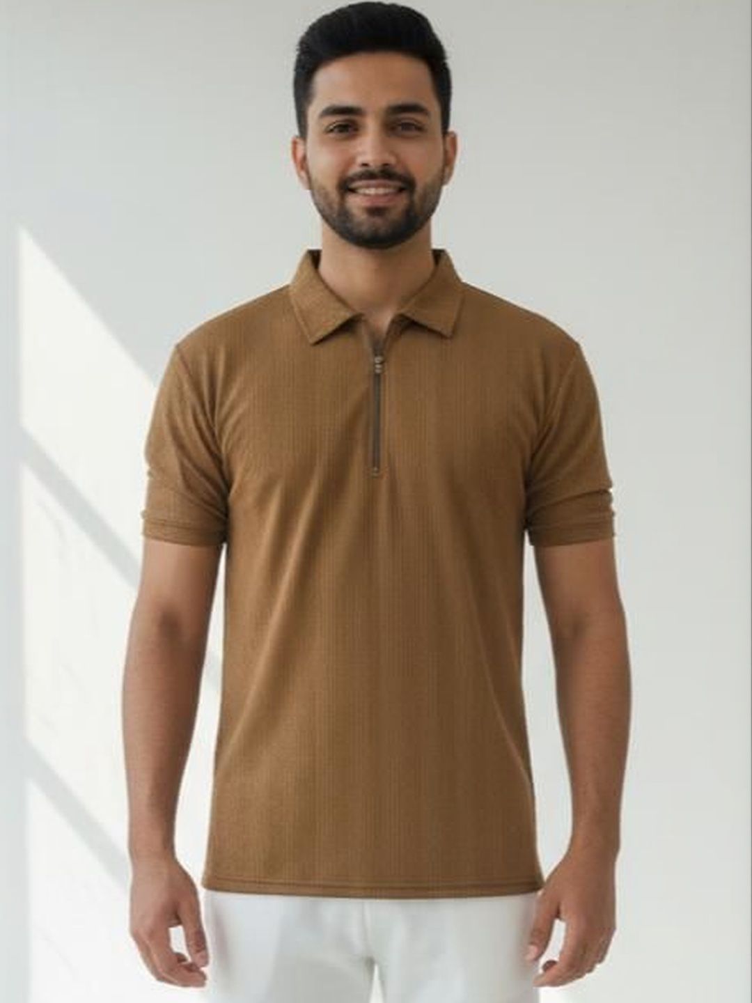 Dollar Men Polo Collar T-shirt