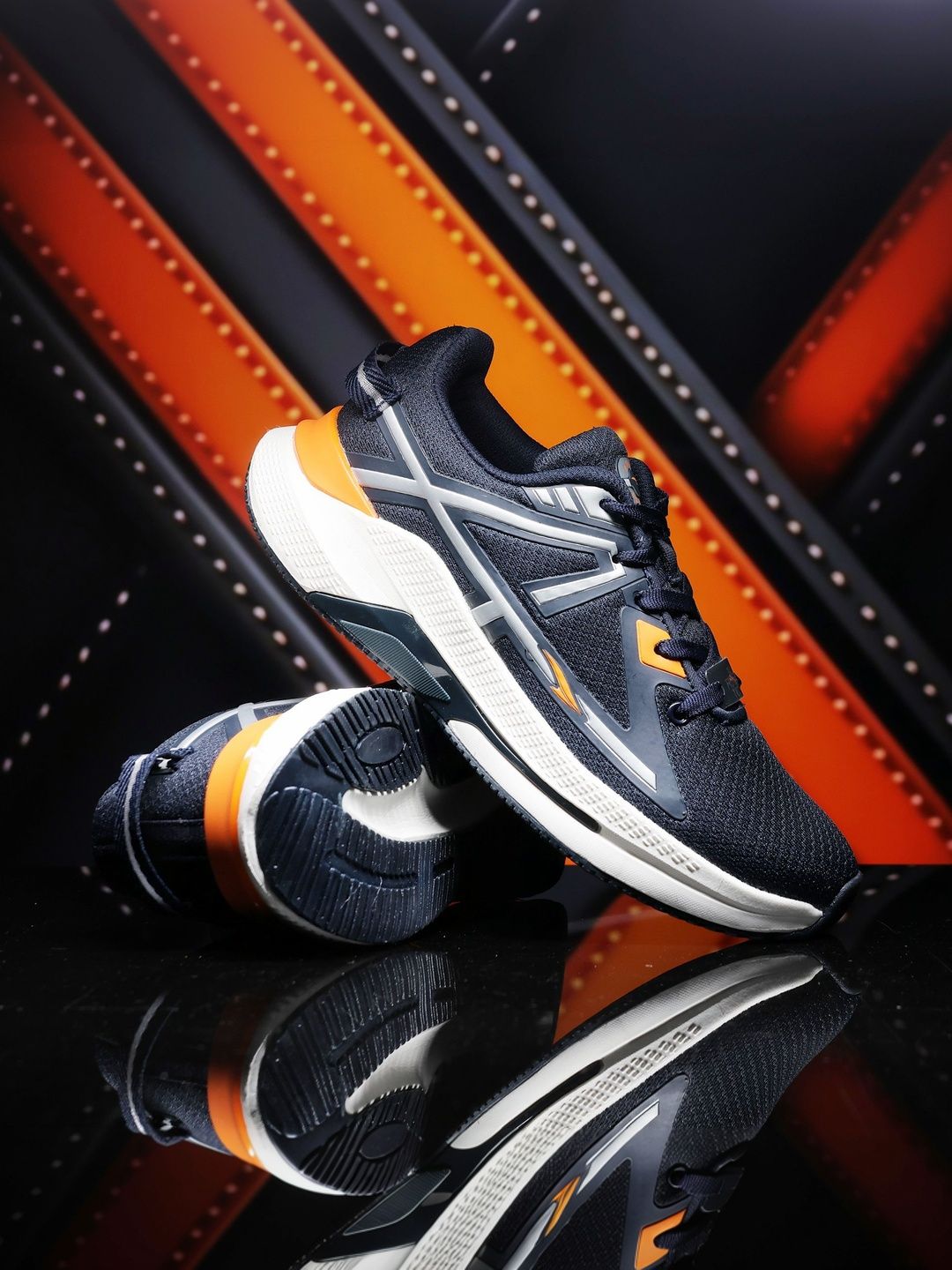 ASIAN Men Mesh Running Non-Marking Shoes
