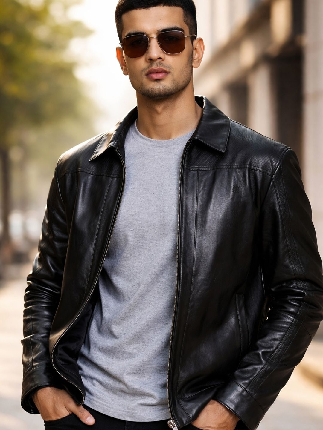 Men Jackets Leather Bomber - Buy Men Jackets Leather Bomber online